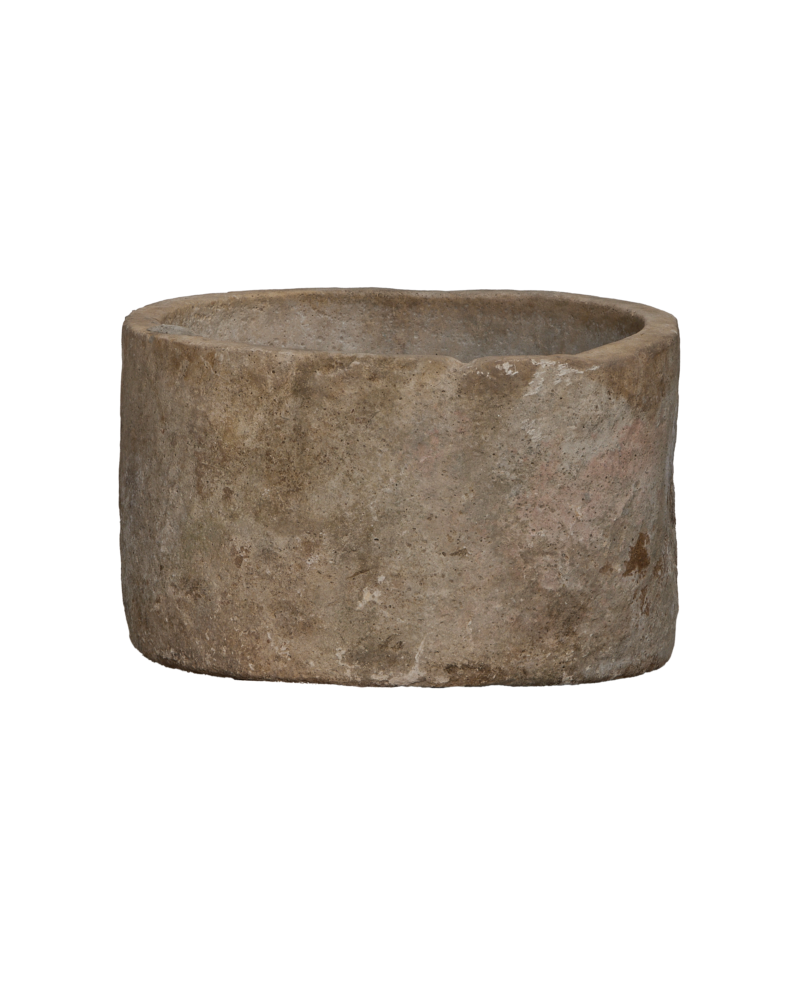 Limestone Trough - Round close-up