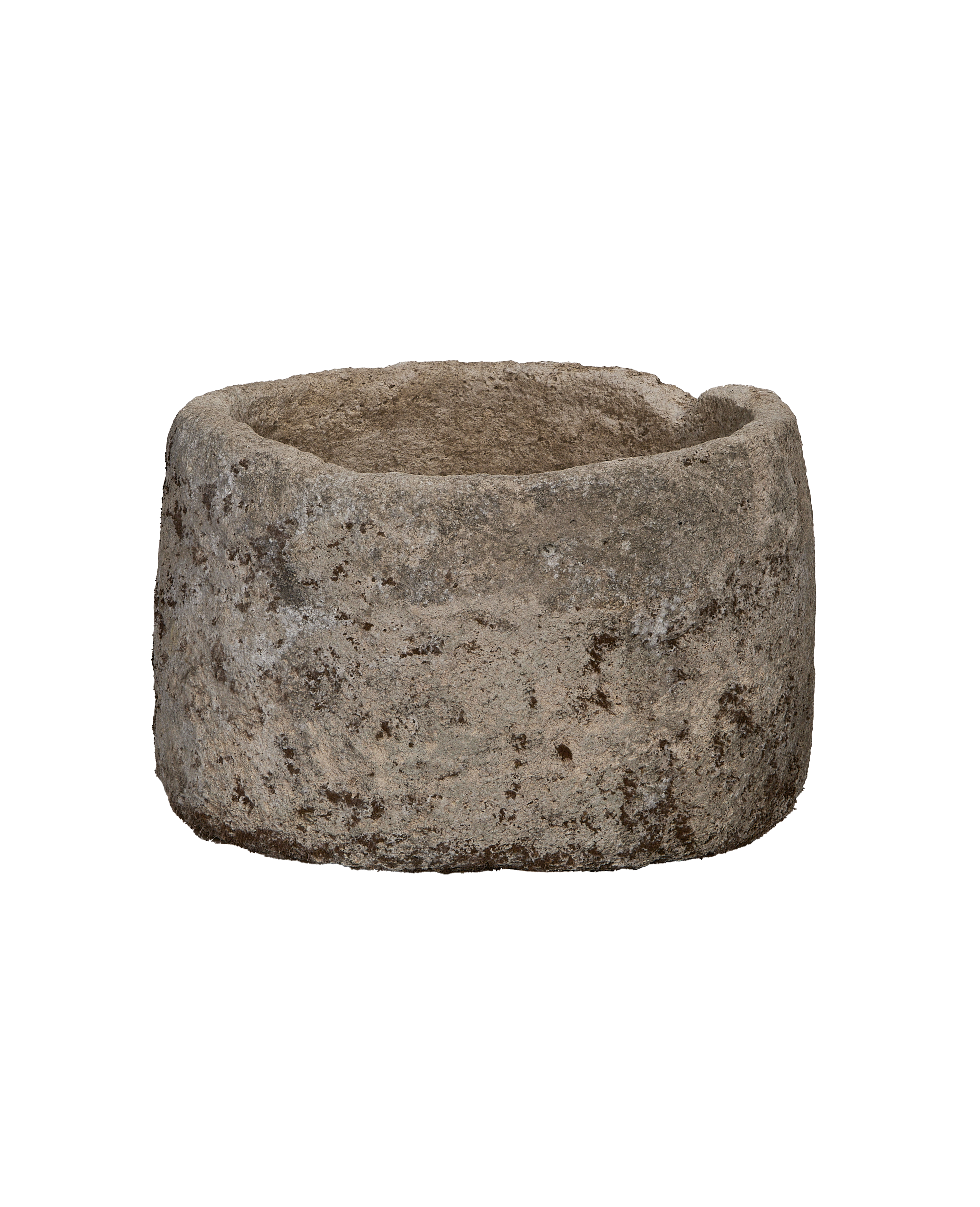 Limestone Trough - Round close-up