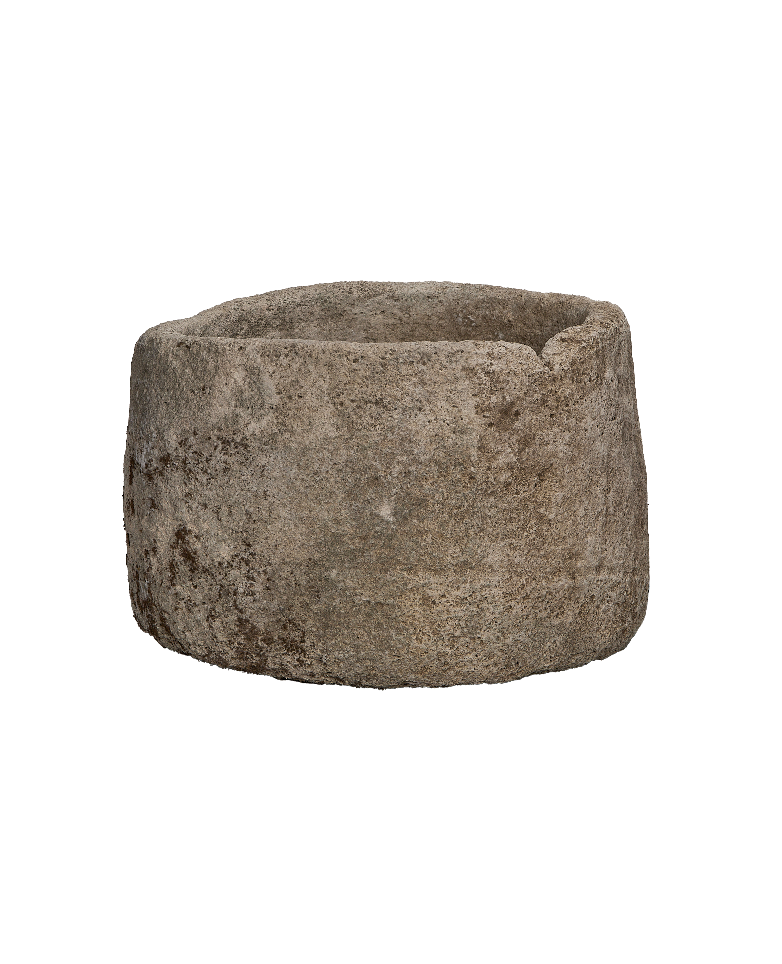 Limestone Trough - Round alternate angle