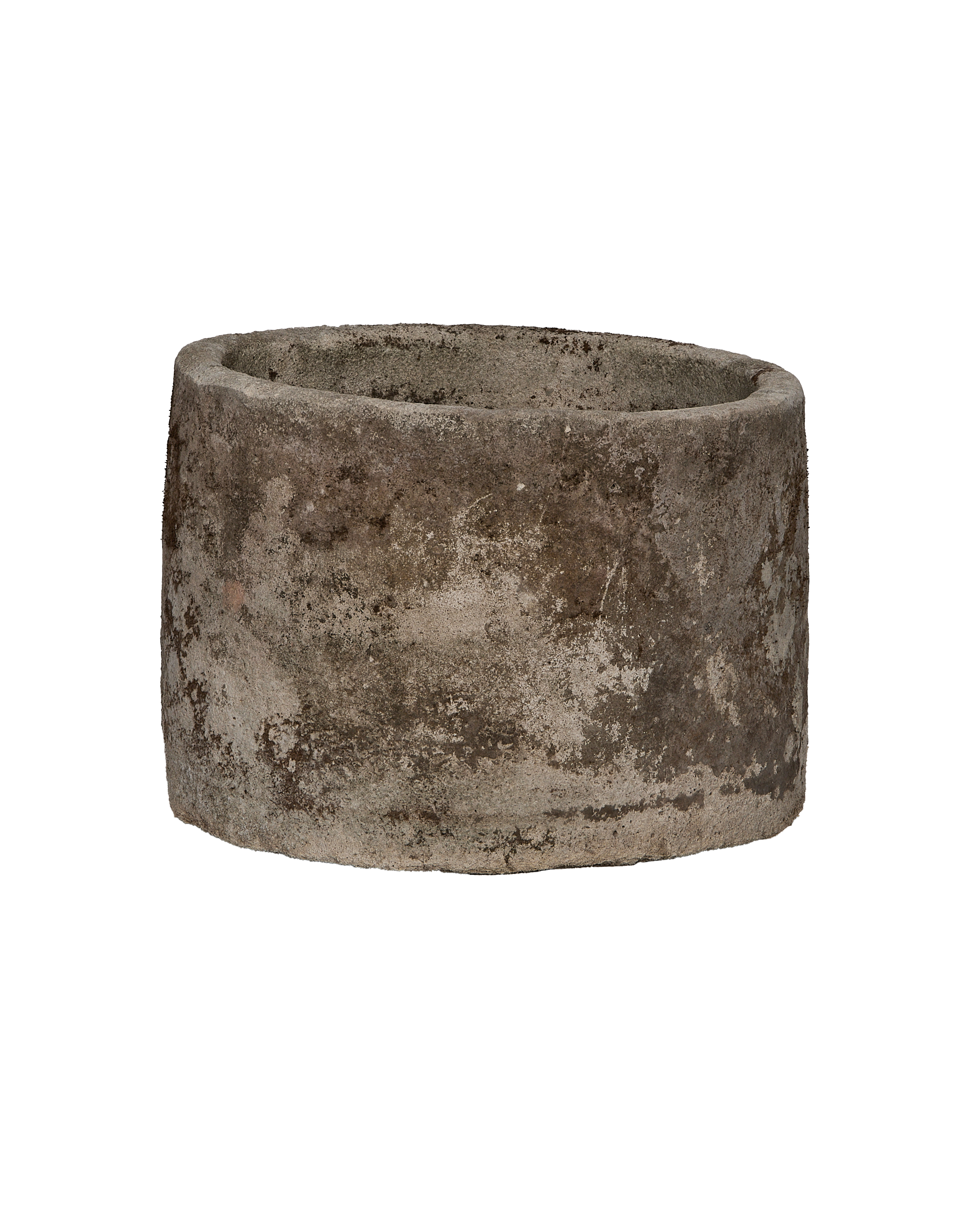 Limestone Trough - Round detail view