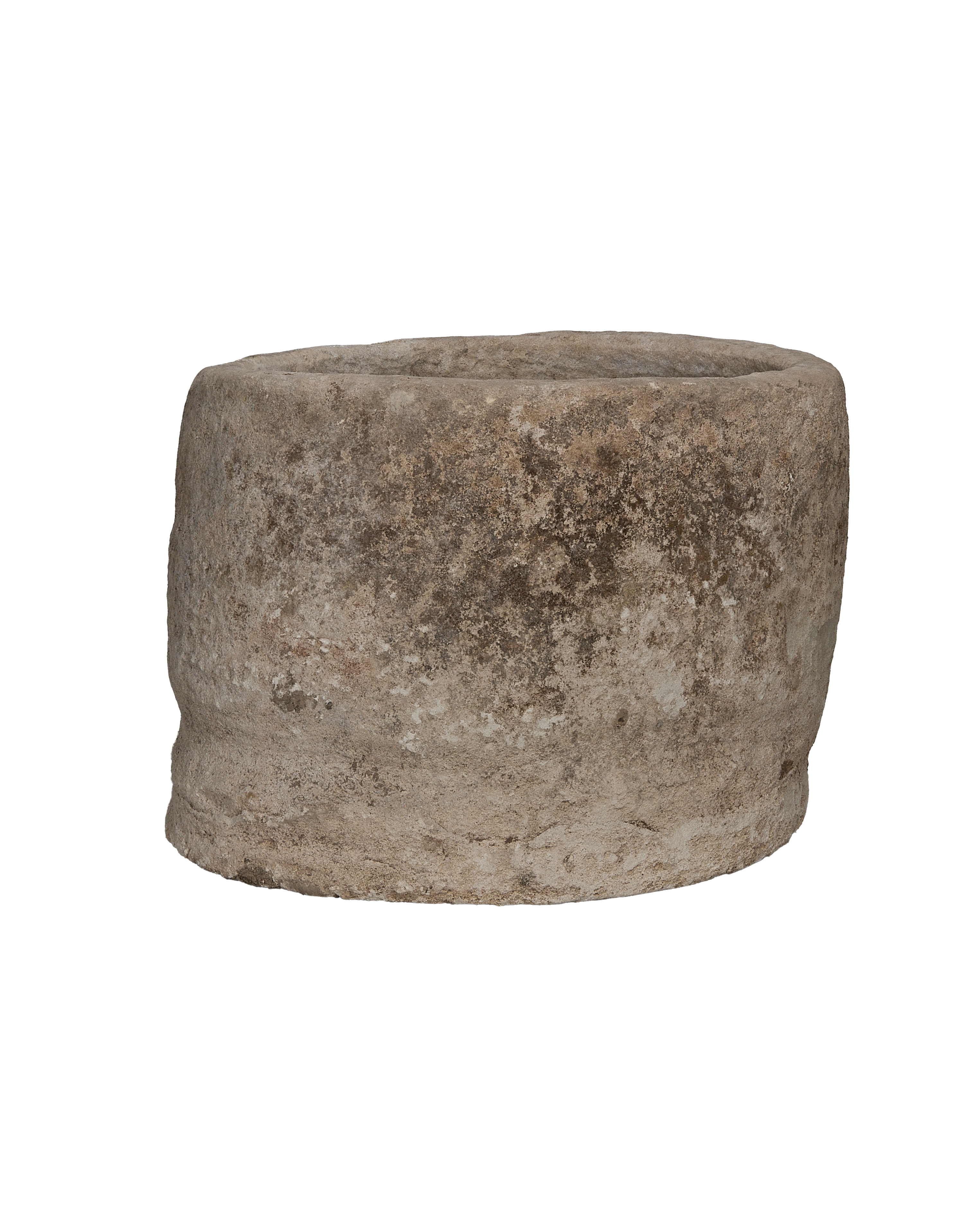 Limestone Trough - Round detail view