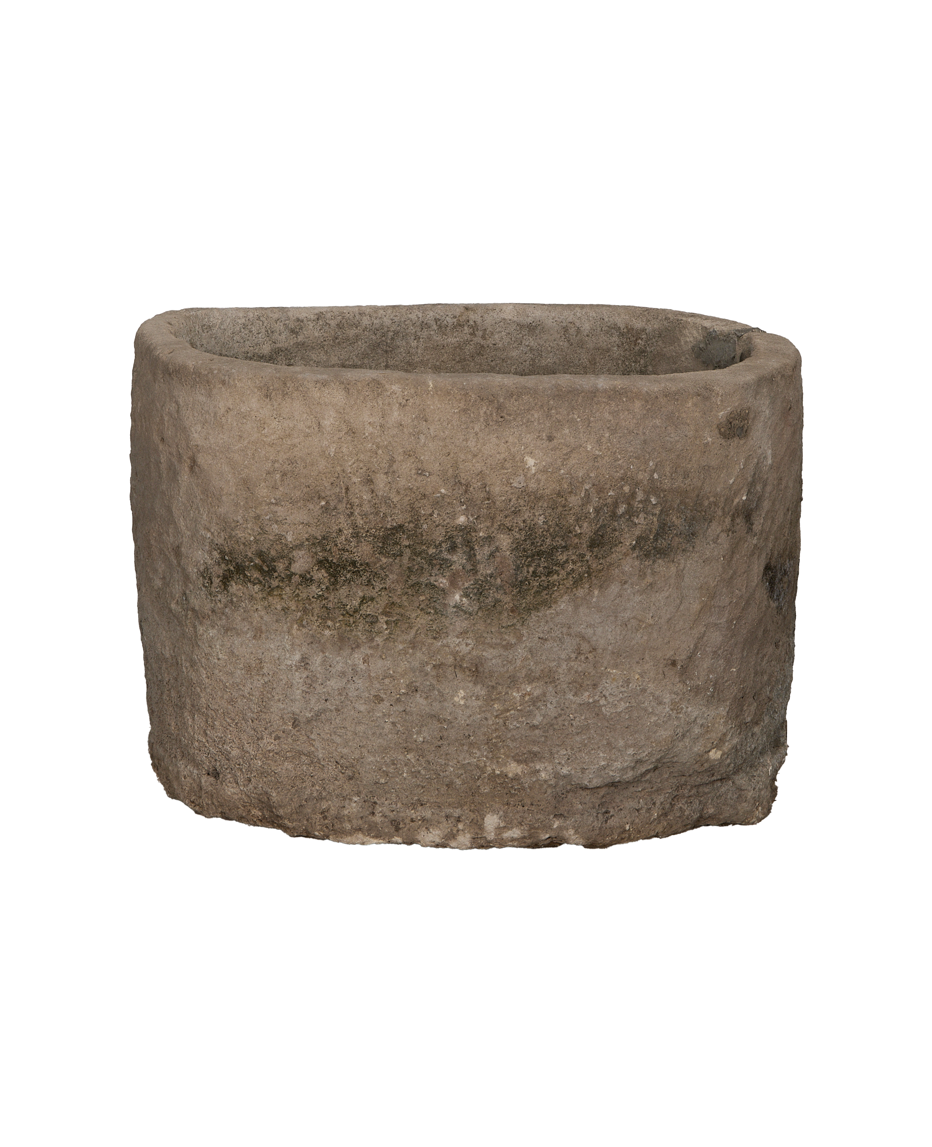 Limestone Trough - Round alternate angle