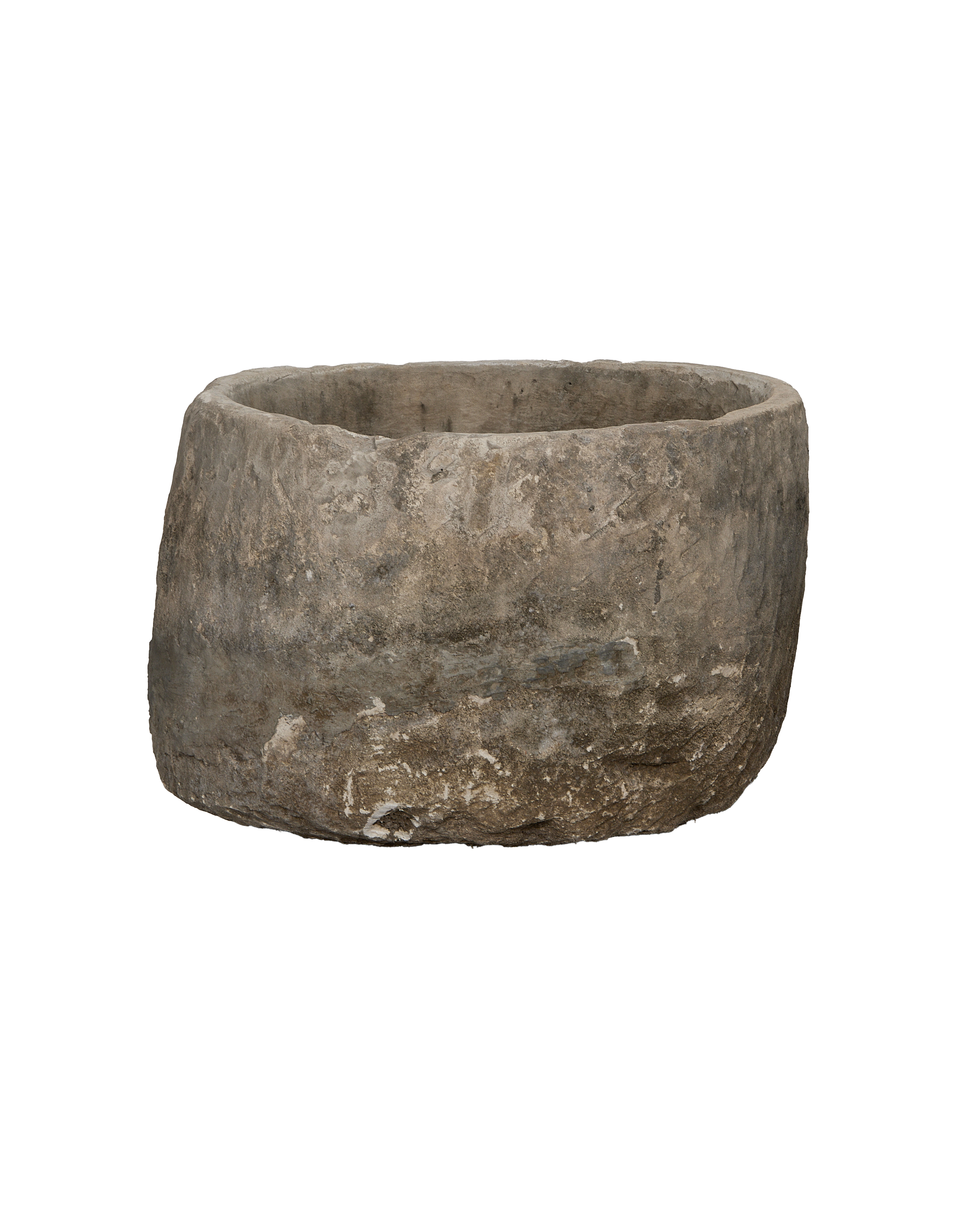 Limestone Trough - Round alternate angle