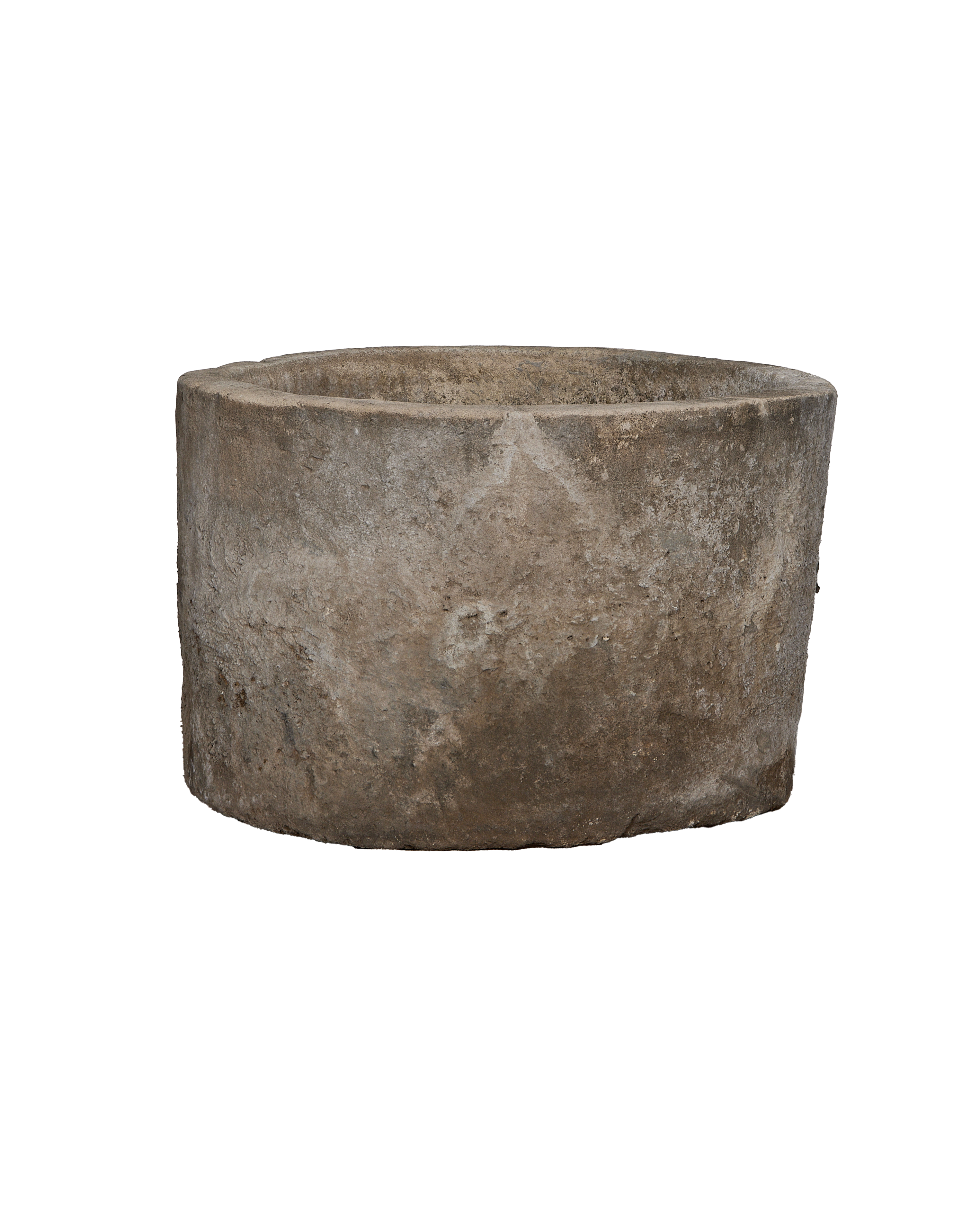 Limestone Trough - Round detail view