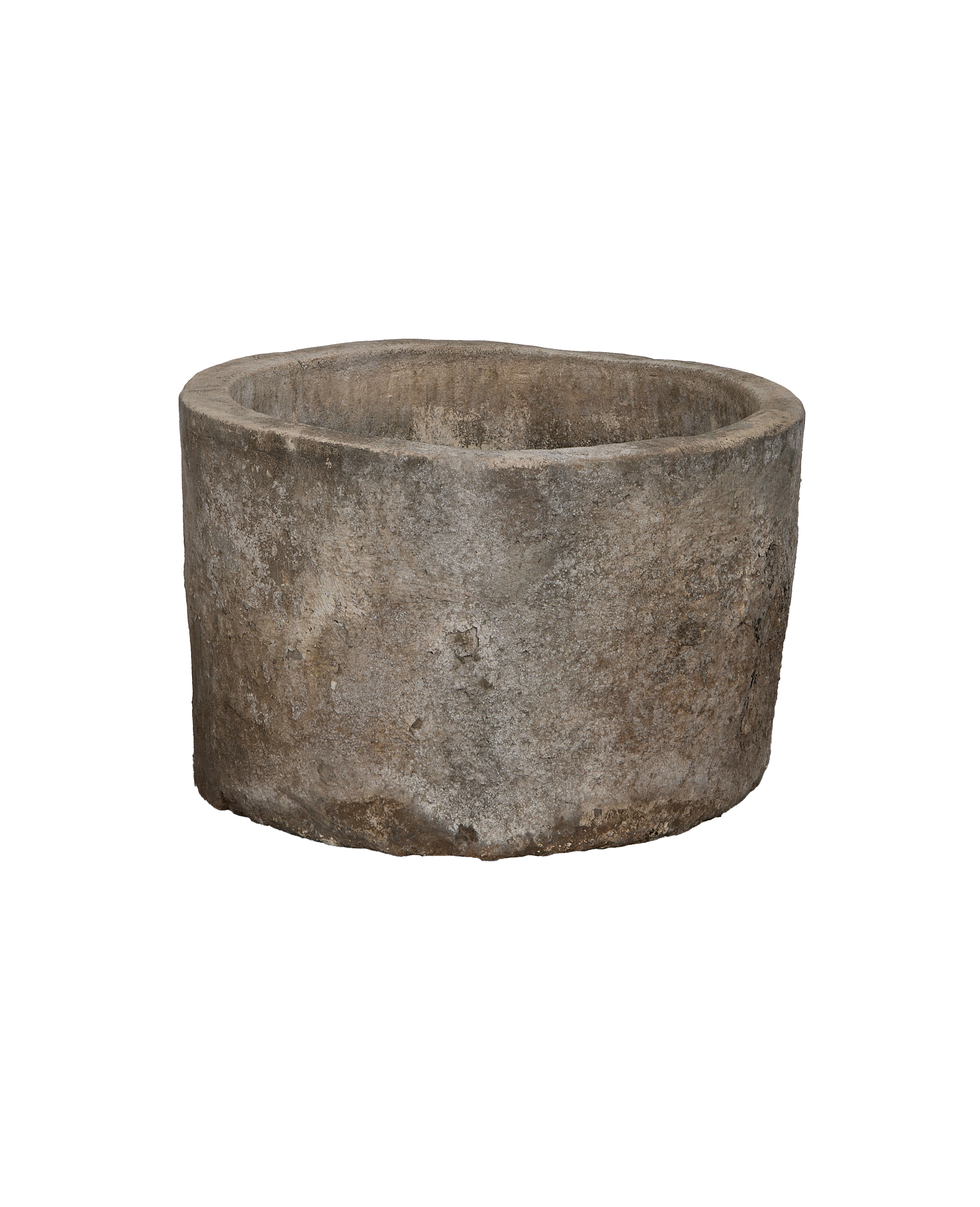 Limestone Trough - Round alternate angle