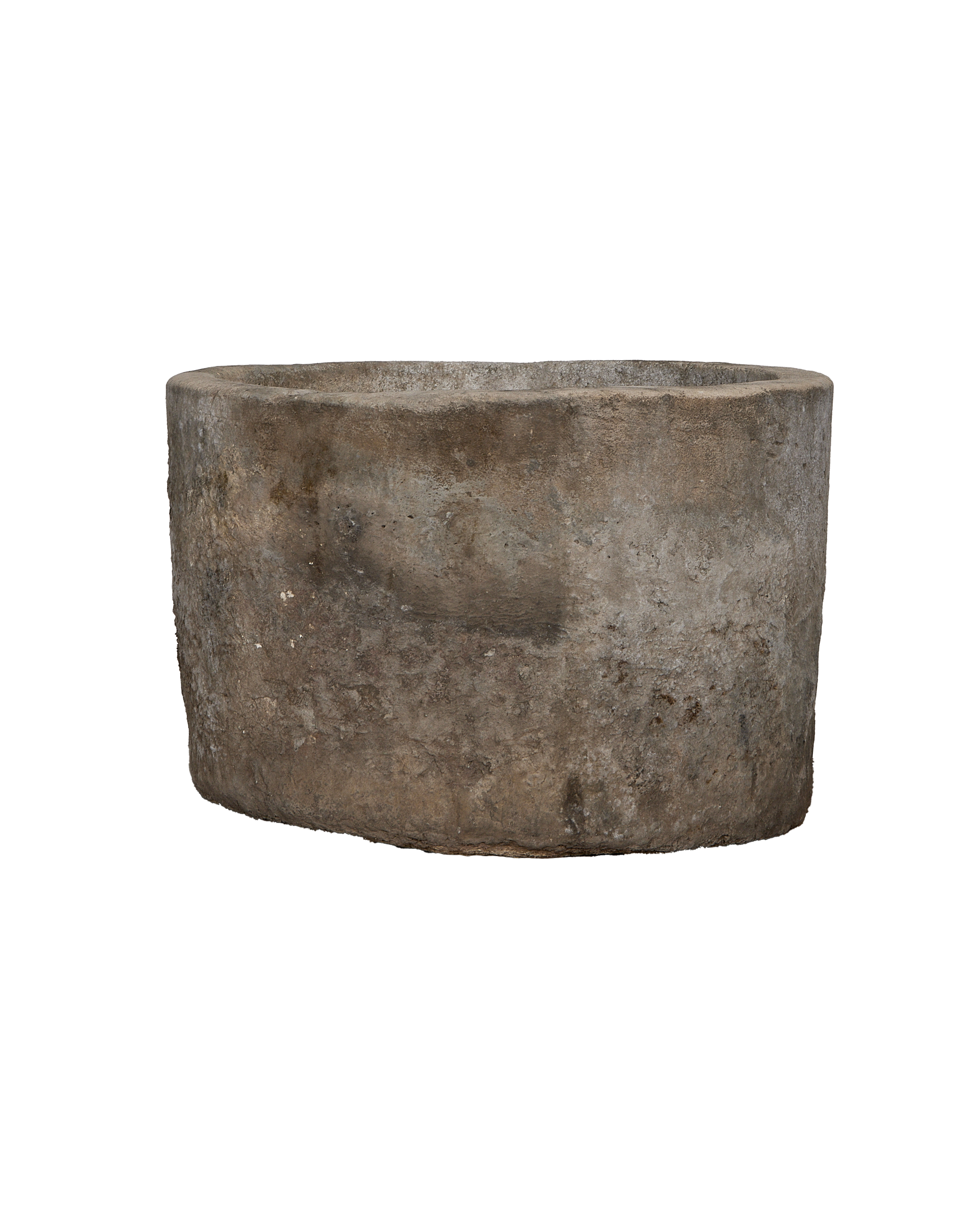 Limestone Trough - Round close-up