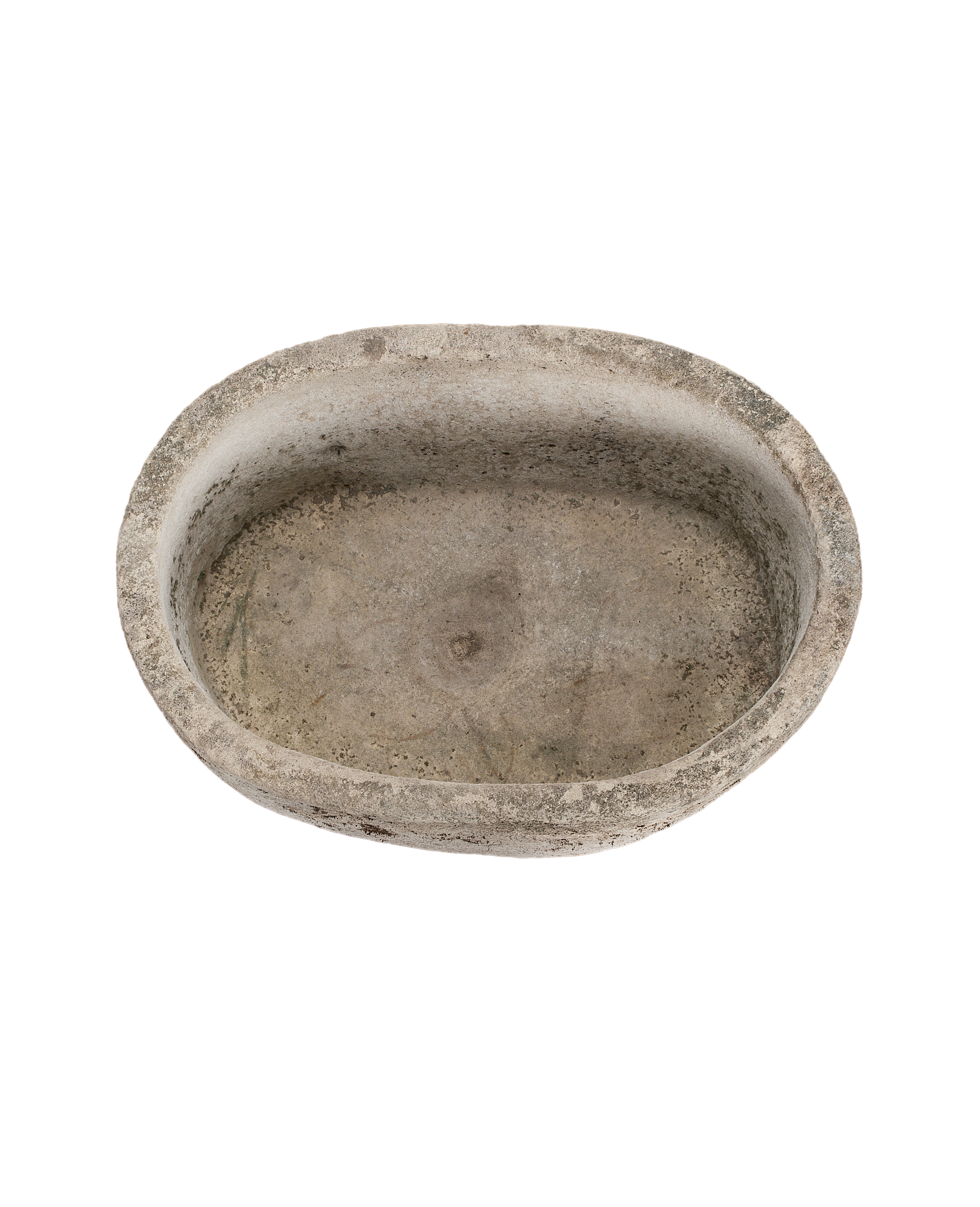 Limestone Trough - Oblong side view