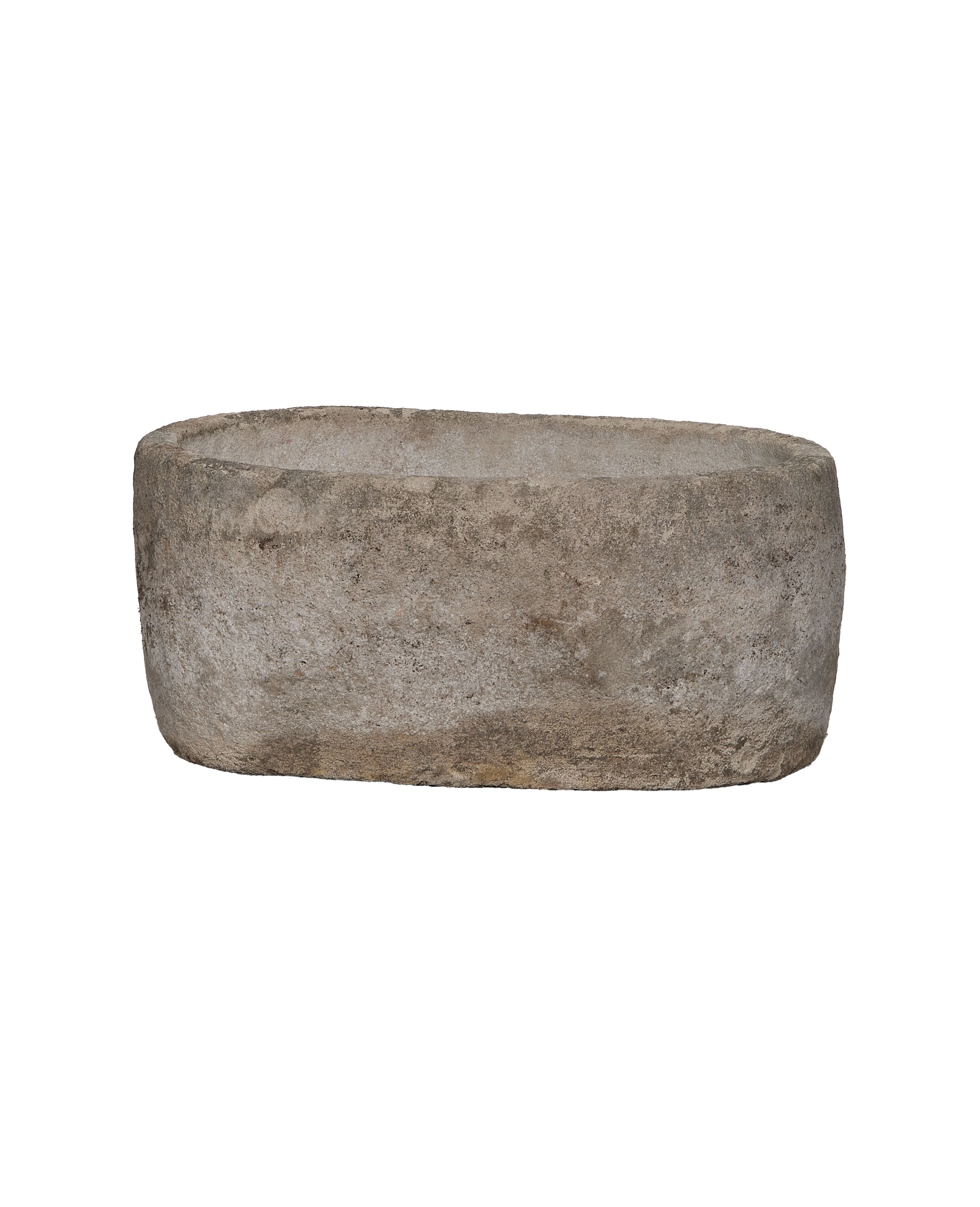 Limestone Trough - Oblong detail view