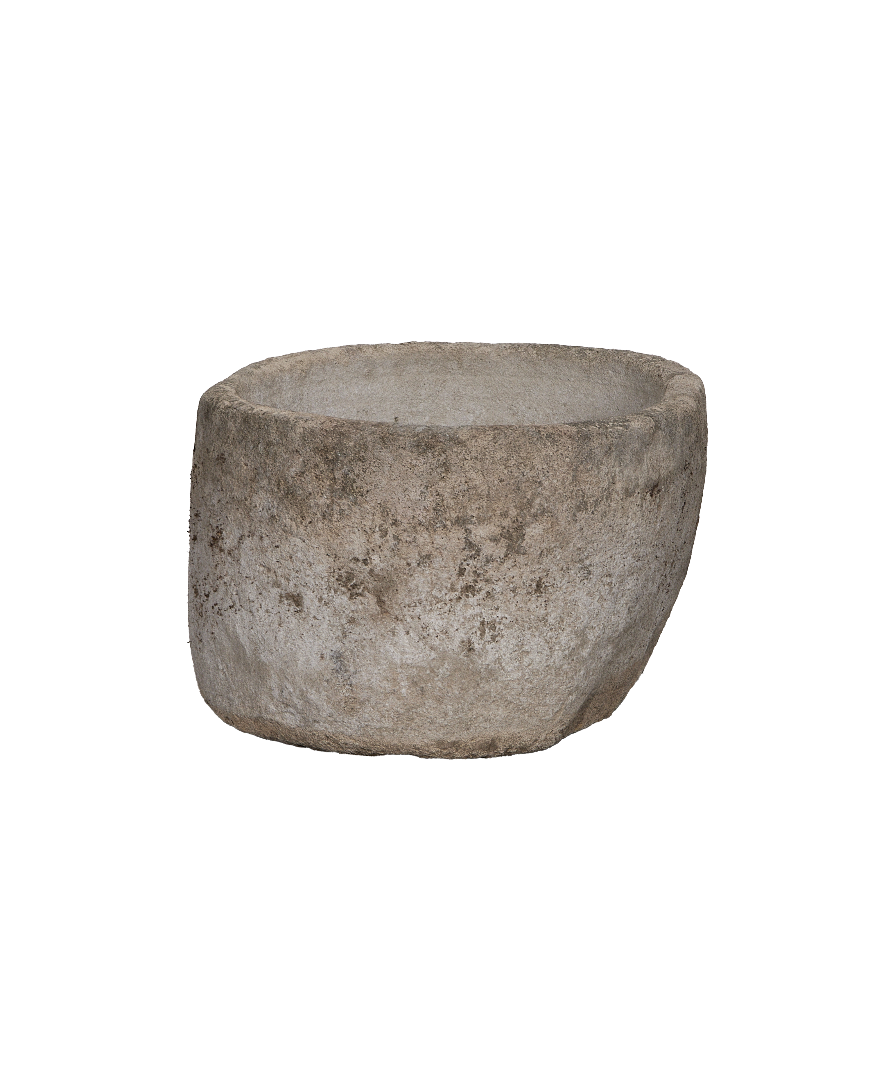 Limestone Trough - Oblong - oak - from Indonesia - vintage