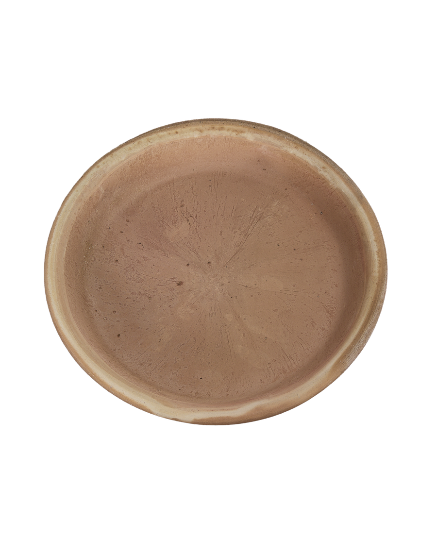 Terracotta Piato Saucer side view