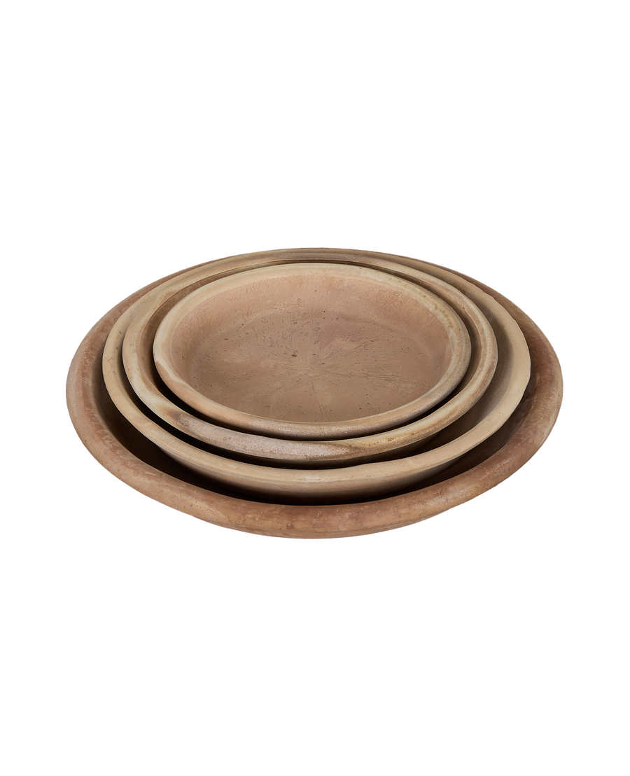 Terracotta Piato Saucer alternate angle