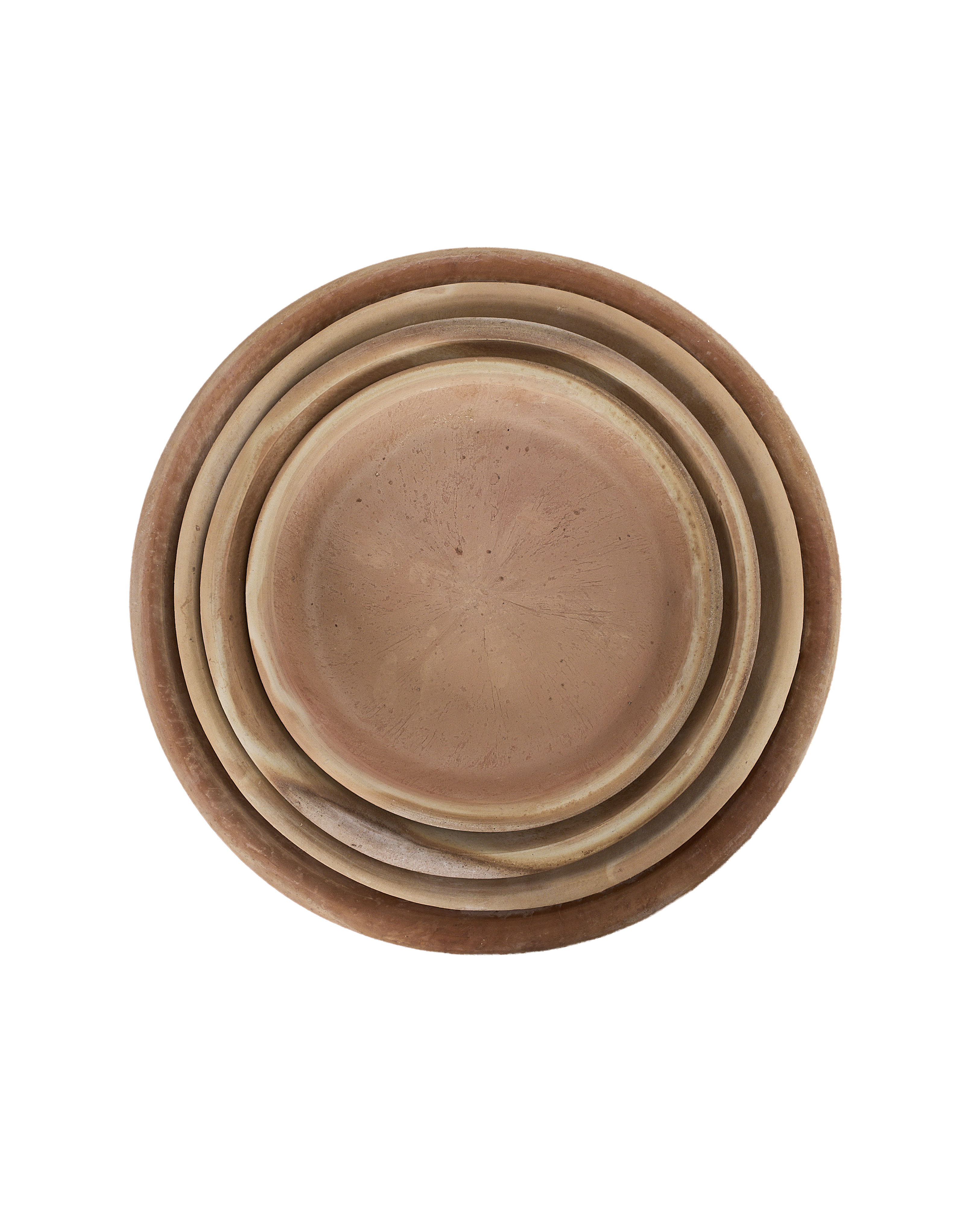 Terracotta Piato Saucer close-up