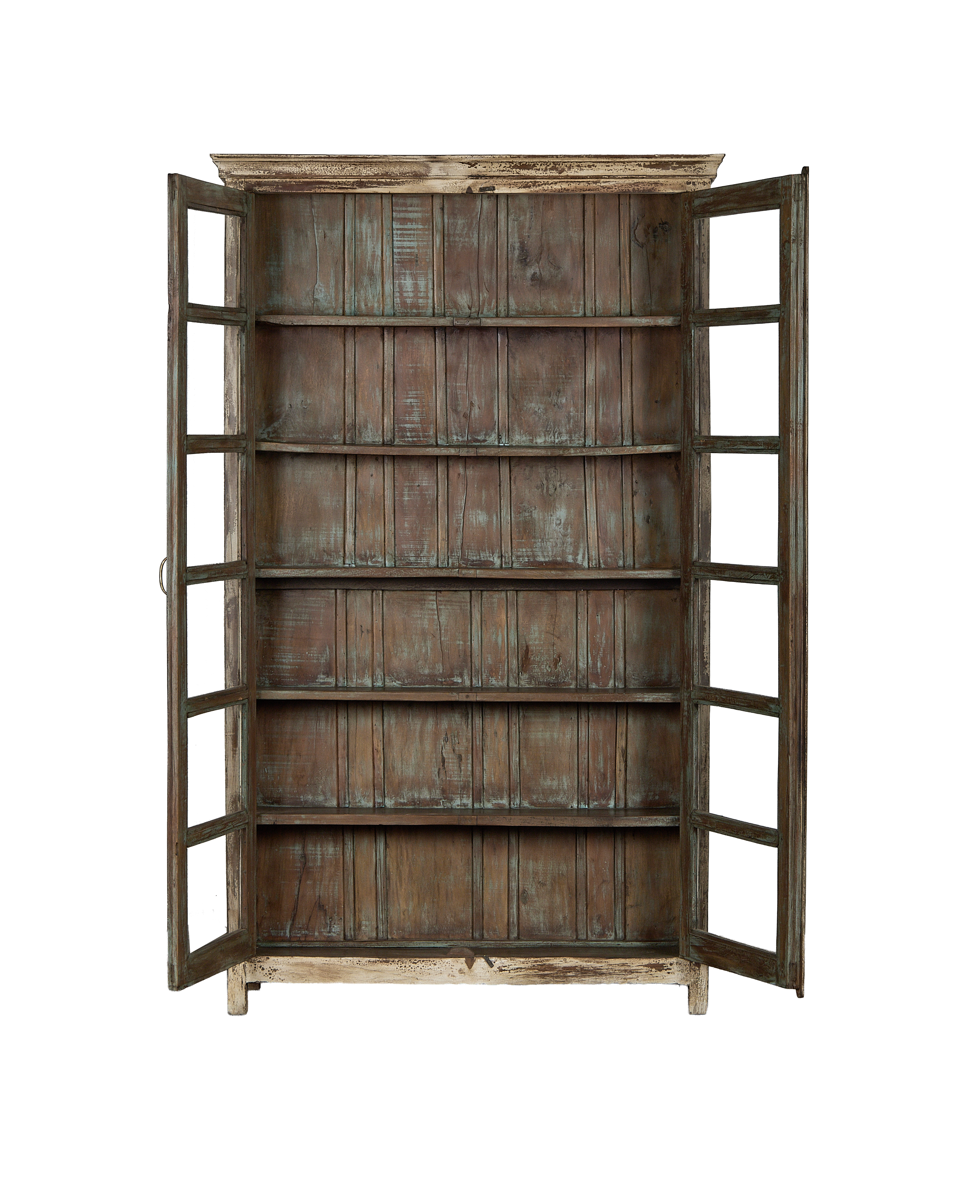 Wood Cabinet - Painted detail view