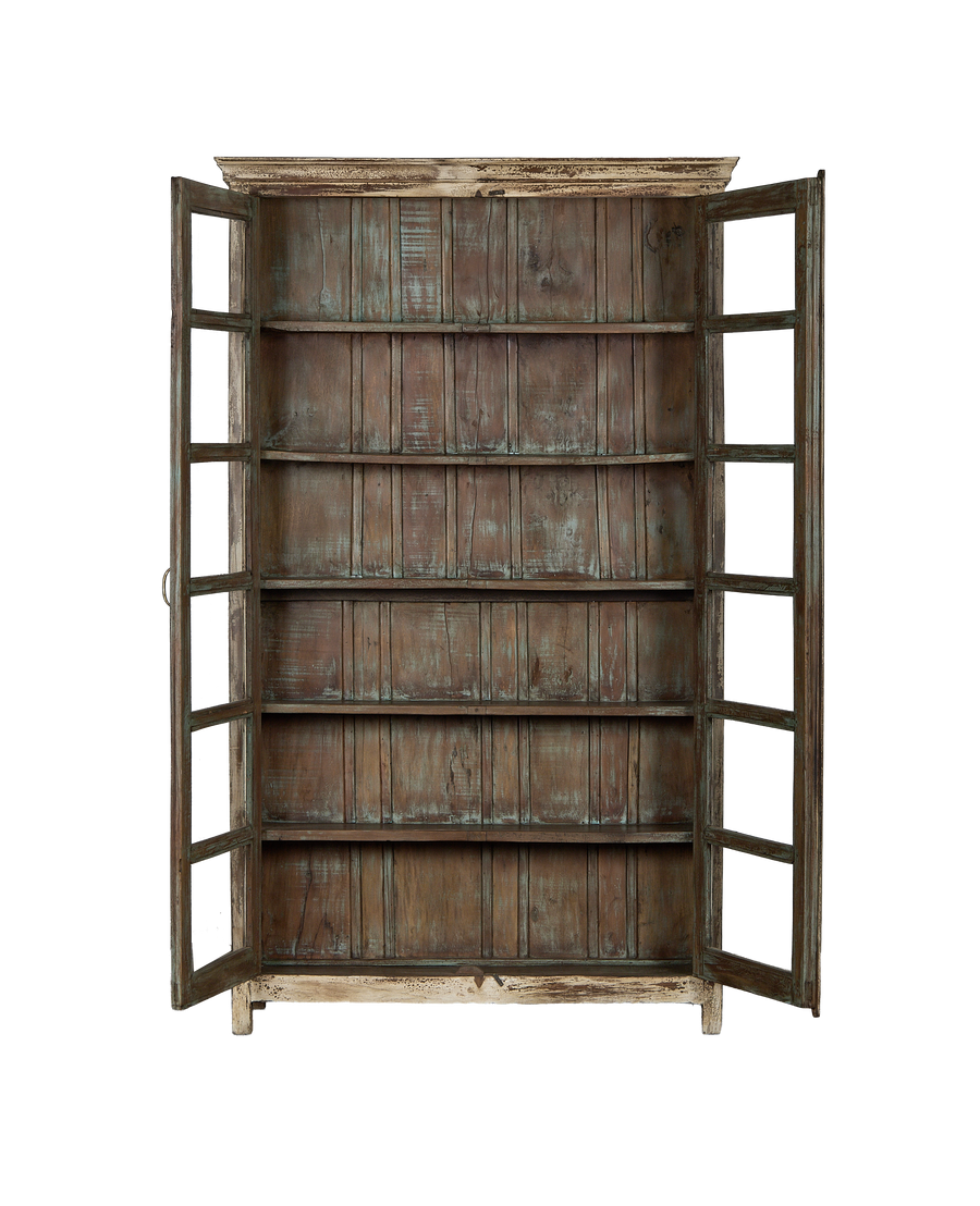 Wood Cabinet - Painted detail view
