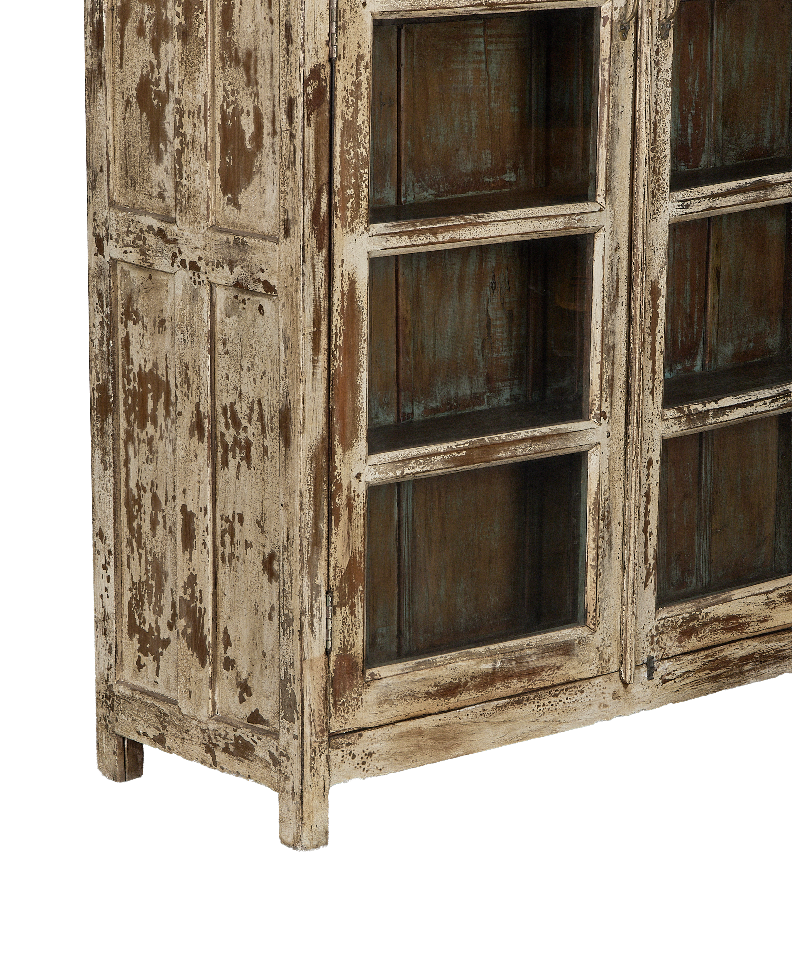 Wood Cabinet - Painted side view
