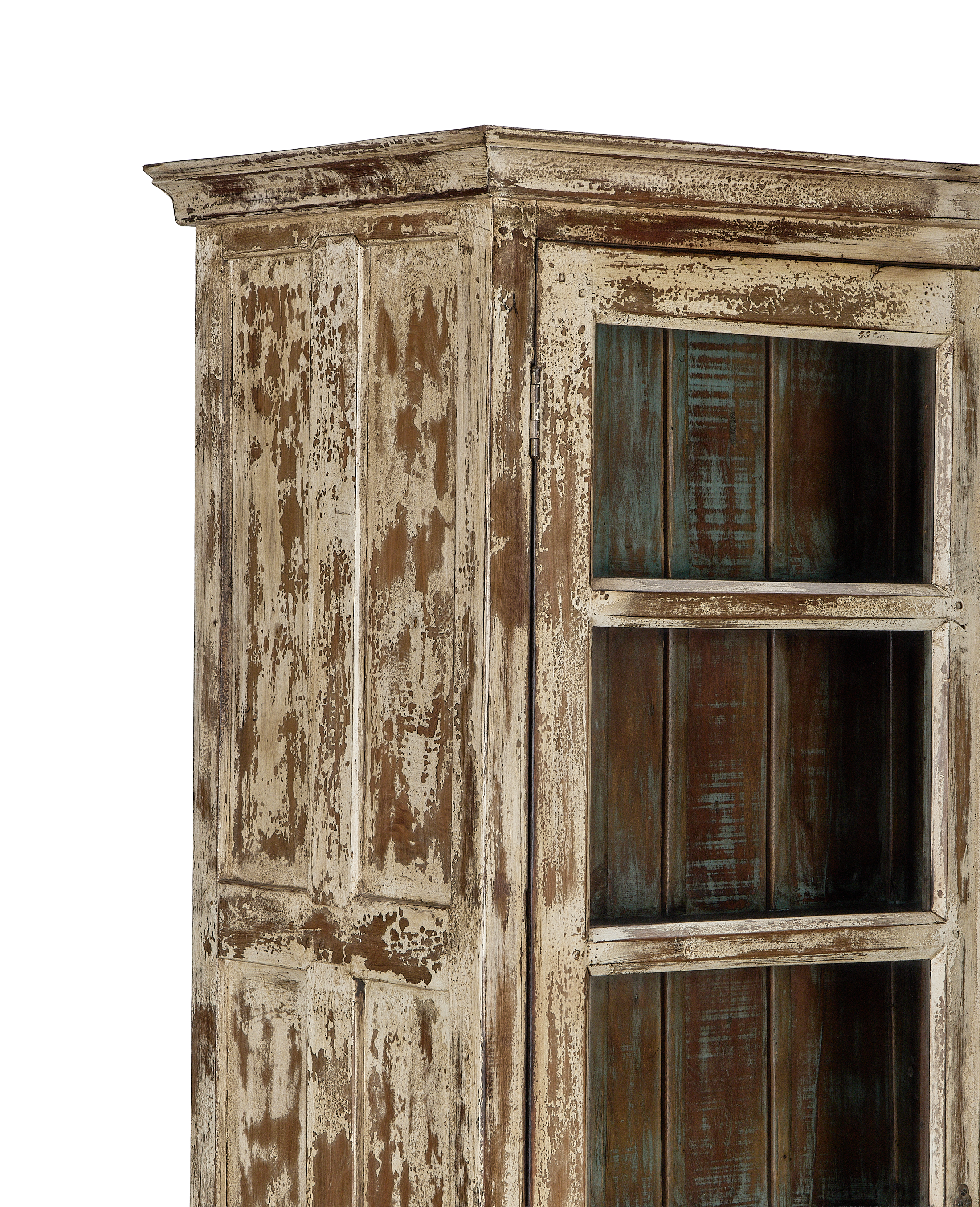 Wood Cabinet - Painted close-up