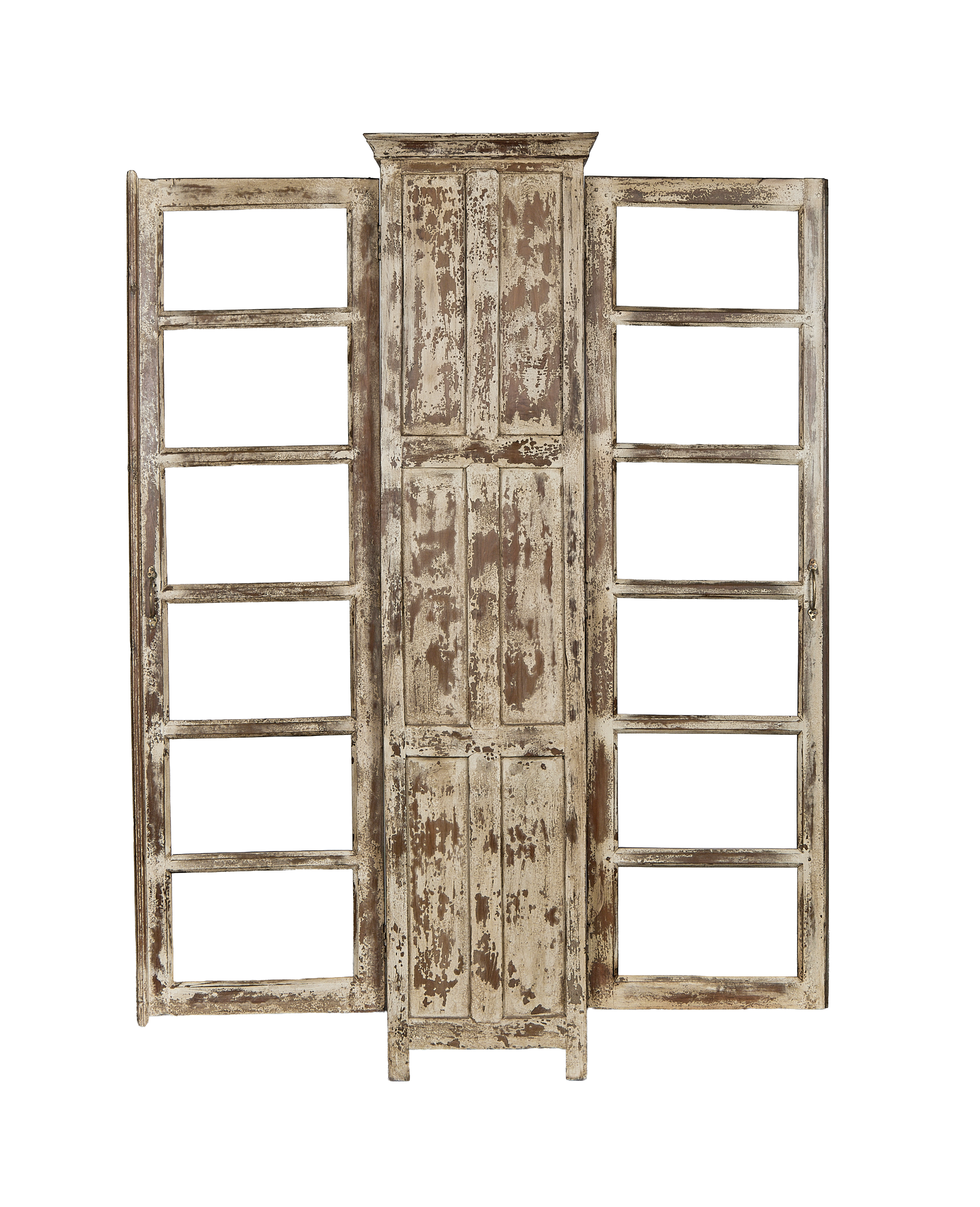 Wood Cabinet - Painted back view