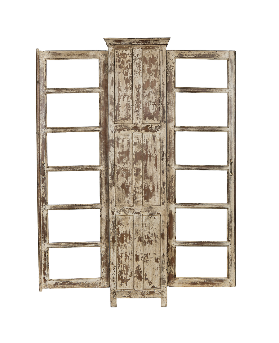 Wood Cabinet - Painted back view