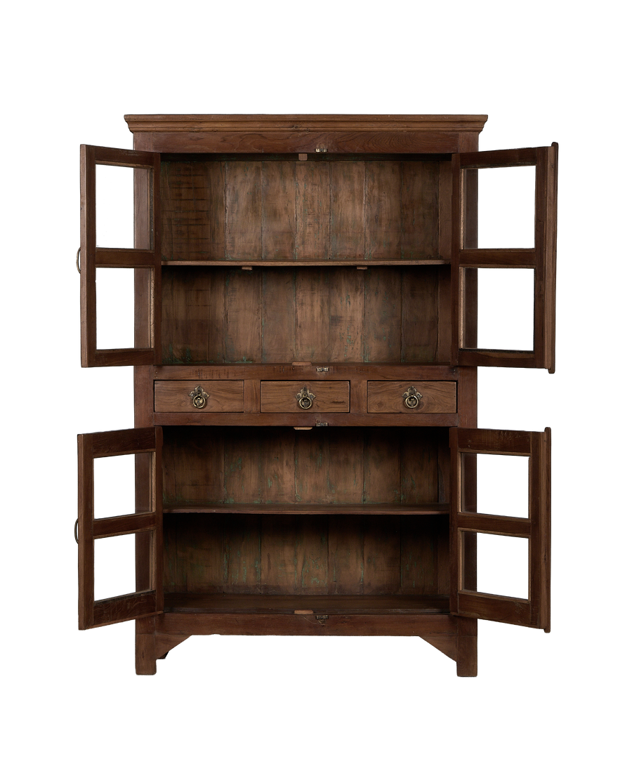 Wood Cabinet - Natural detail view