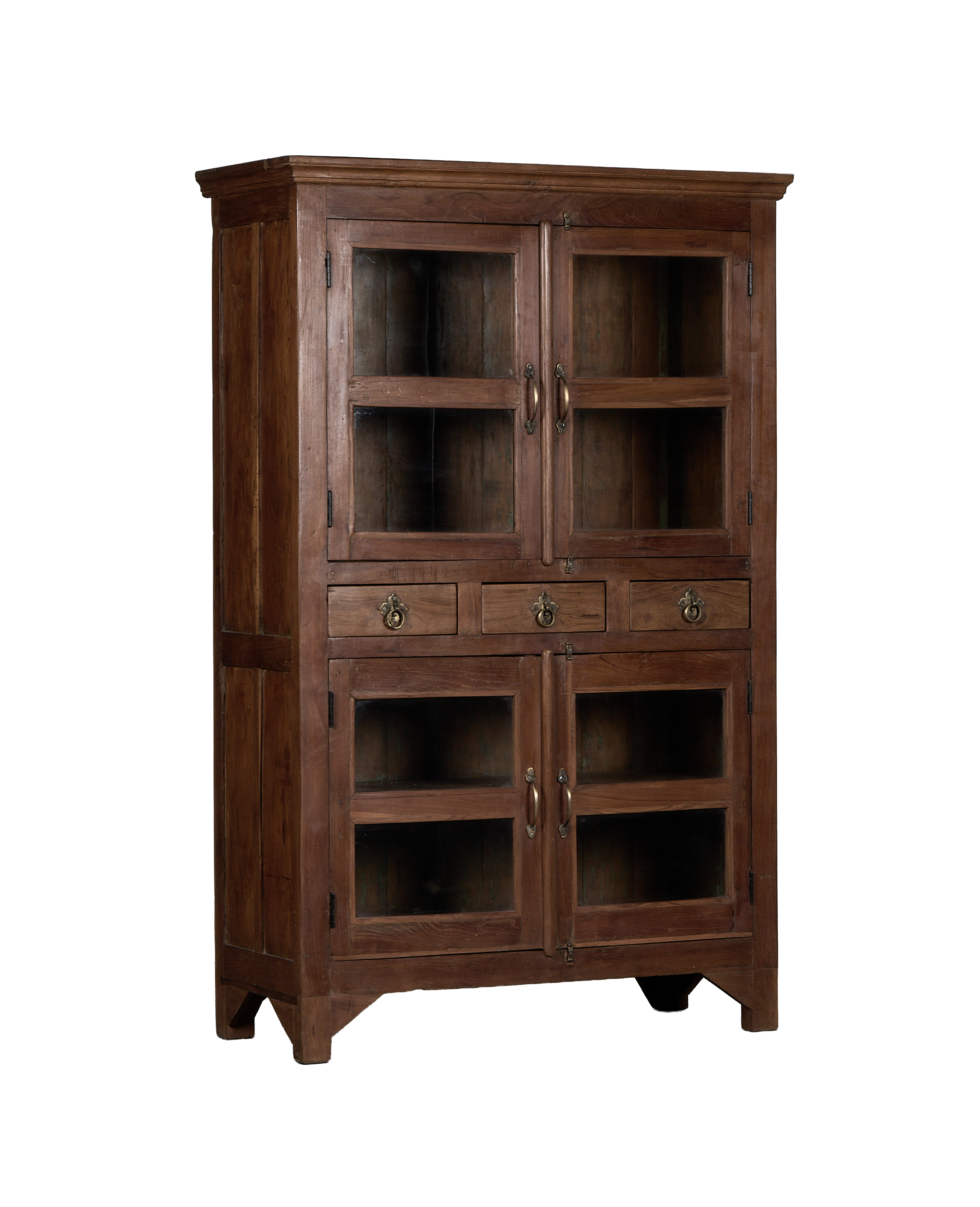 Wood Cabinet - Natural alternate angle