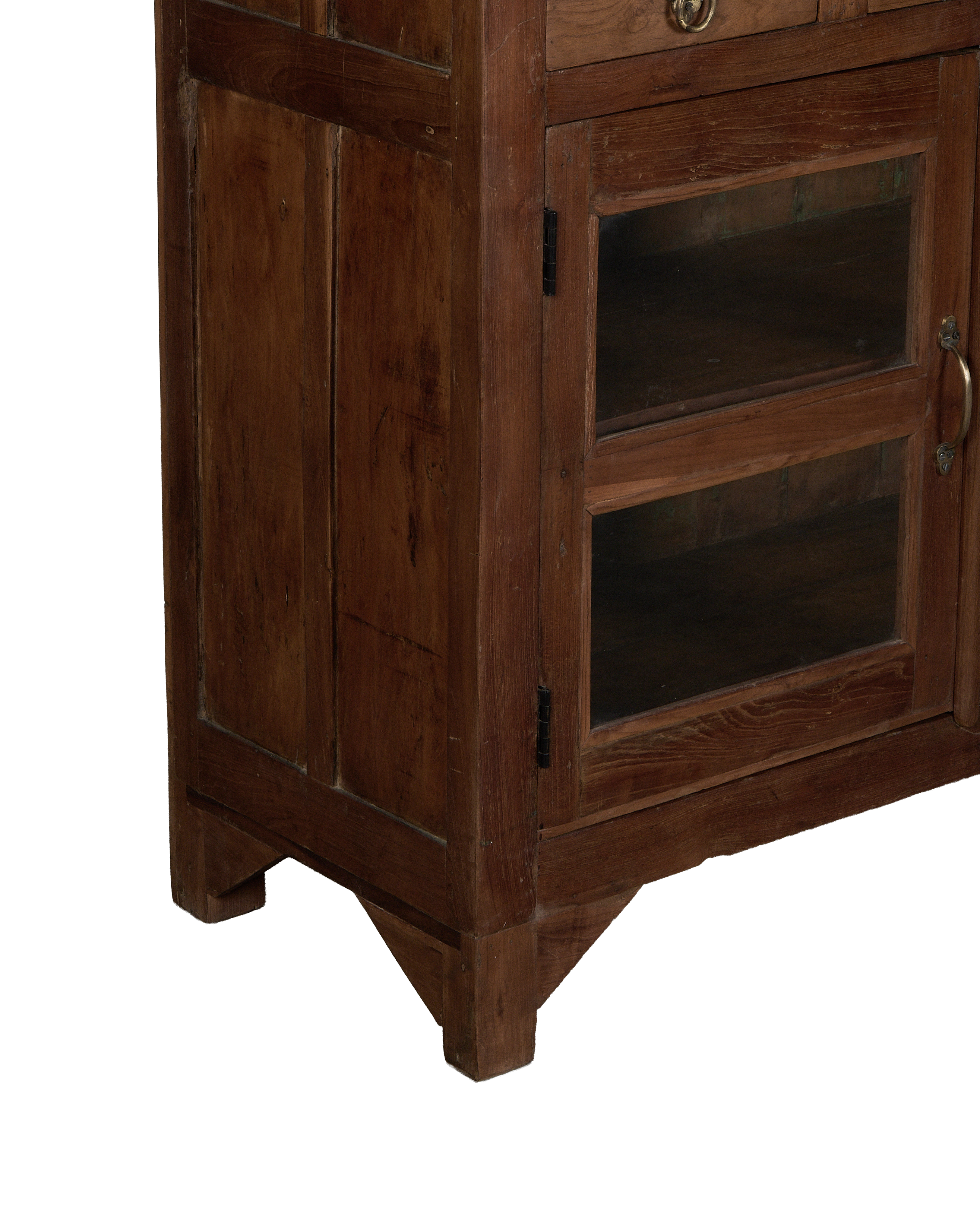 Wood Cabinet - Natural back view