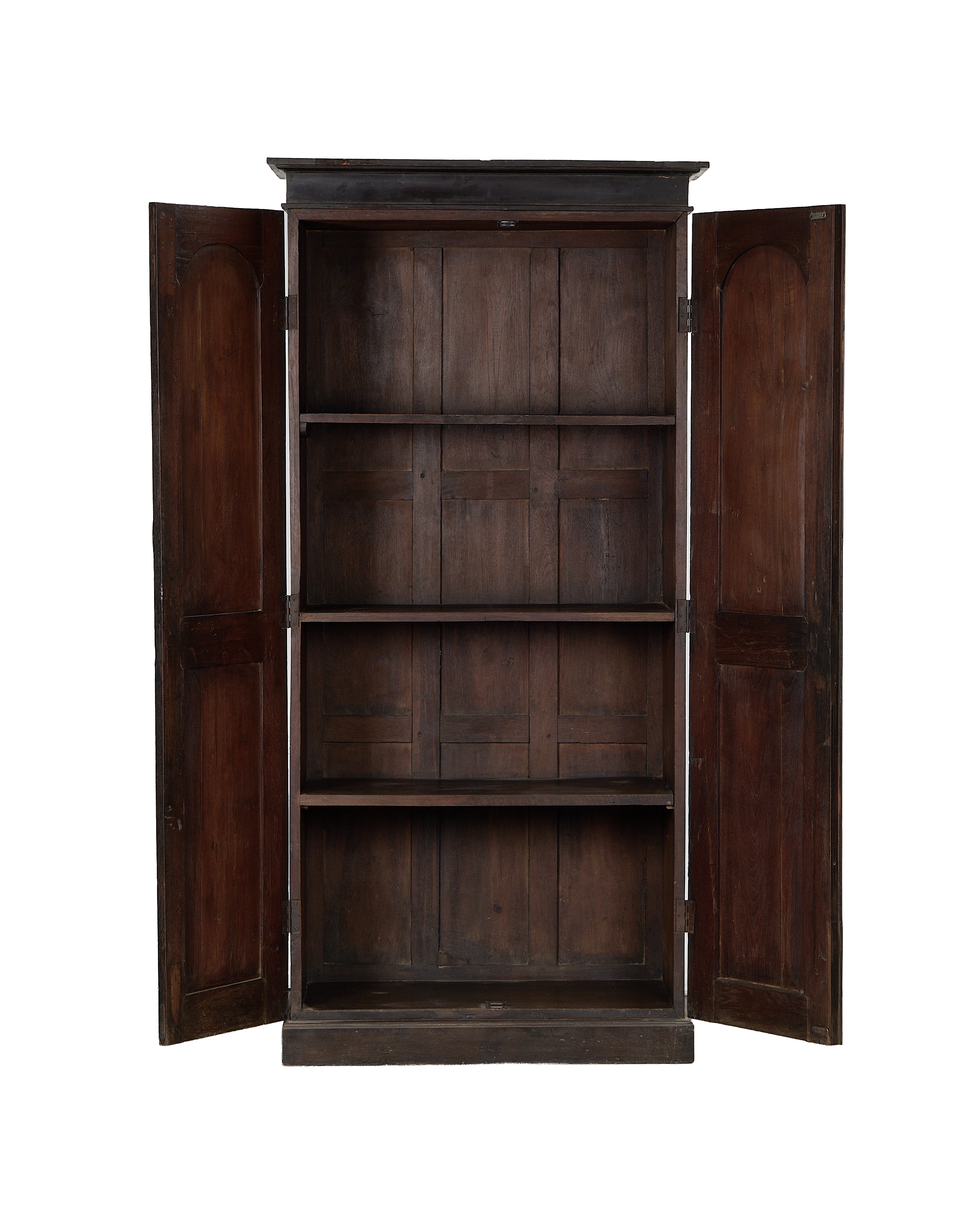 Wood Cabinet - Stained detail view
