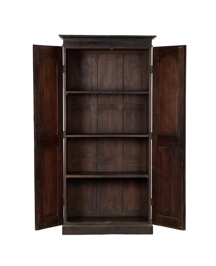 Wood Cabinet - Stained detail view