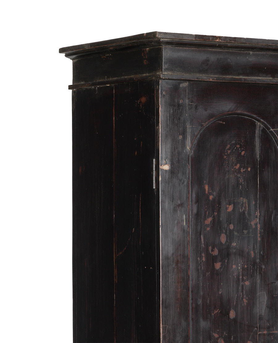 Wood Cabinet - Stained close-up
