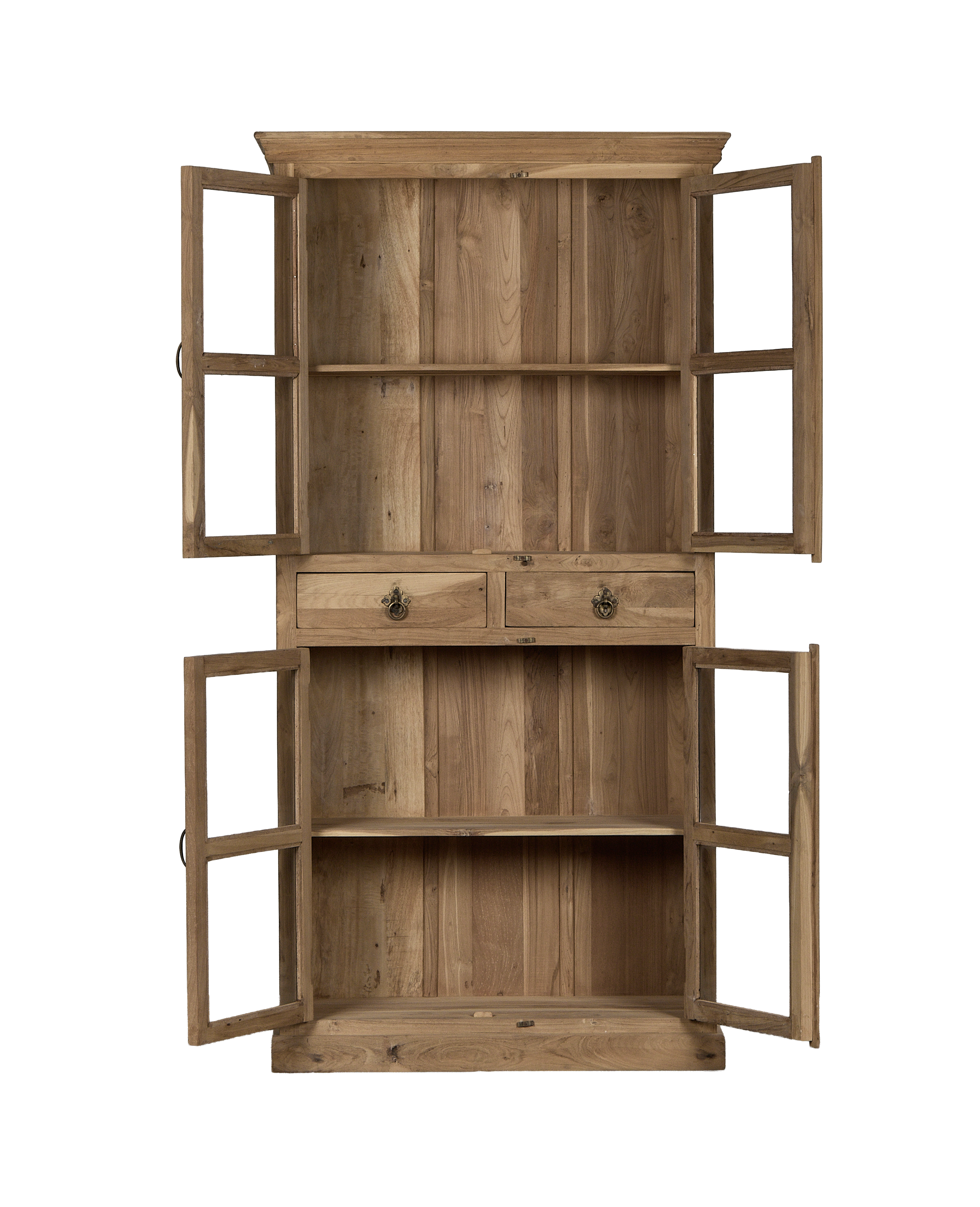 Wood Cabinet - Bleached detail view