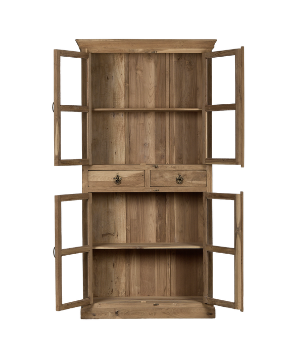 Wood Cabinet - Bleached