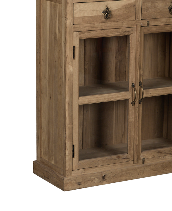 Wood Cabinet - Bleached