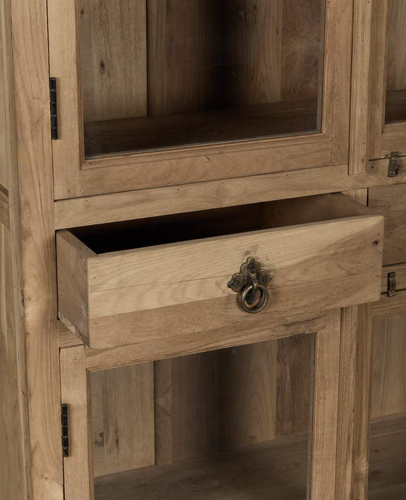 Wood Cabinet - Bleached