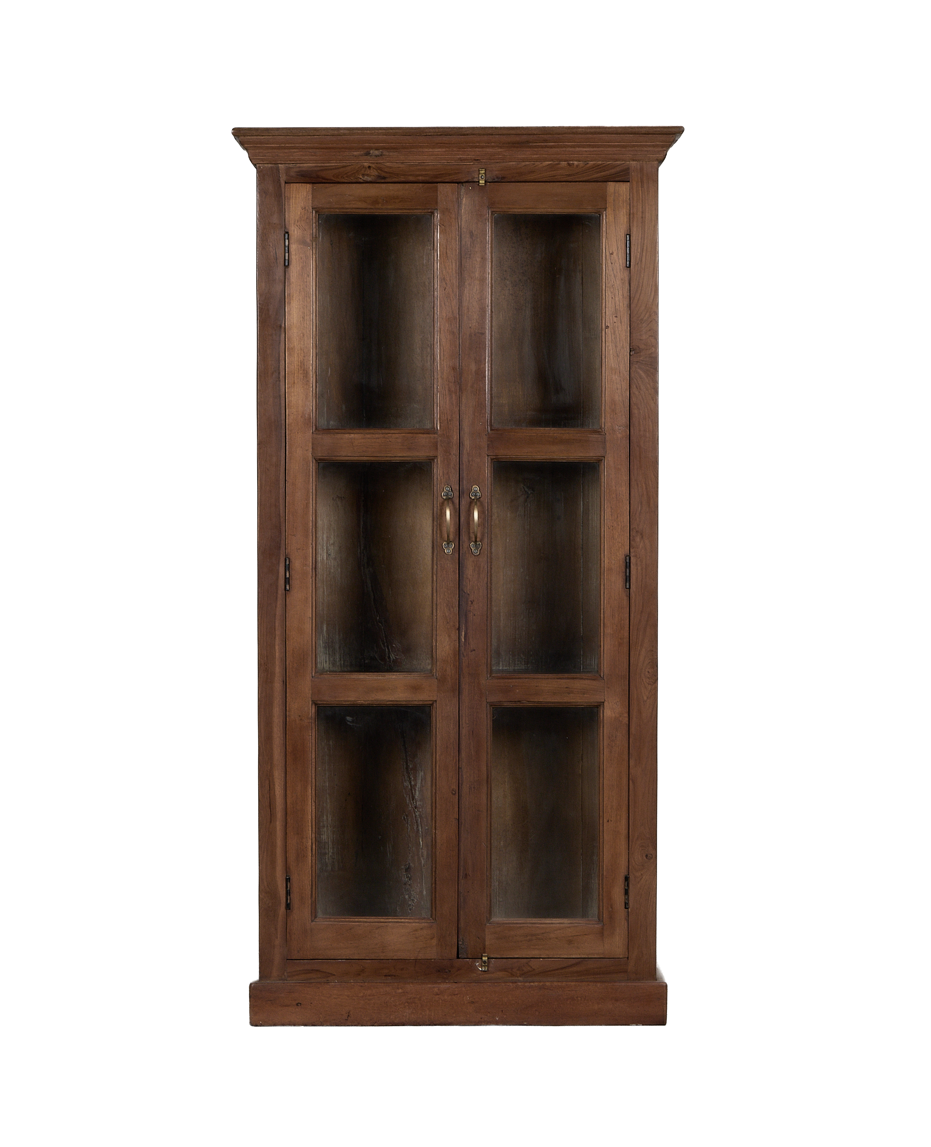 Wood Cabinet - Natural - oak - from India - vintage