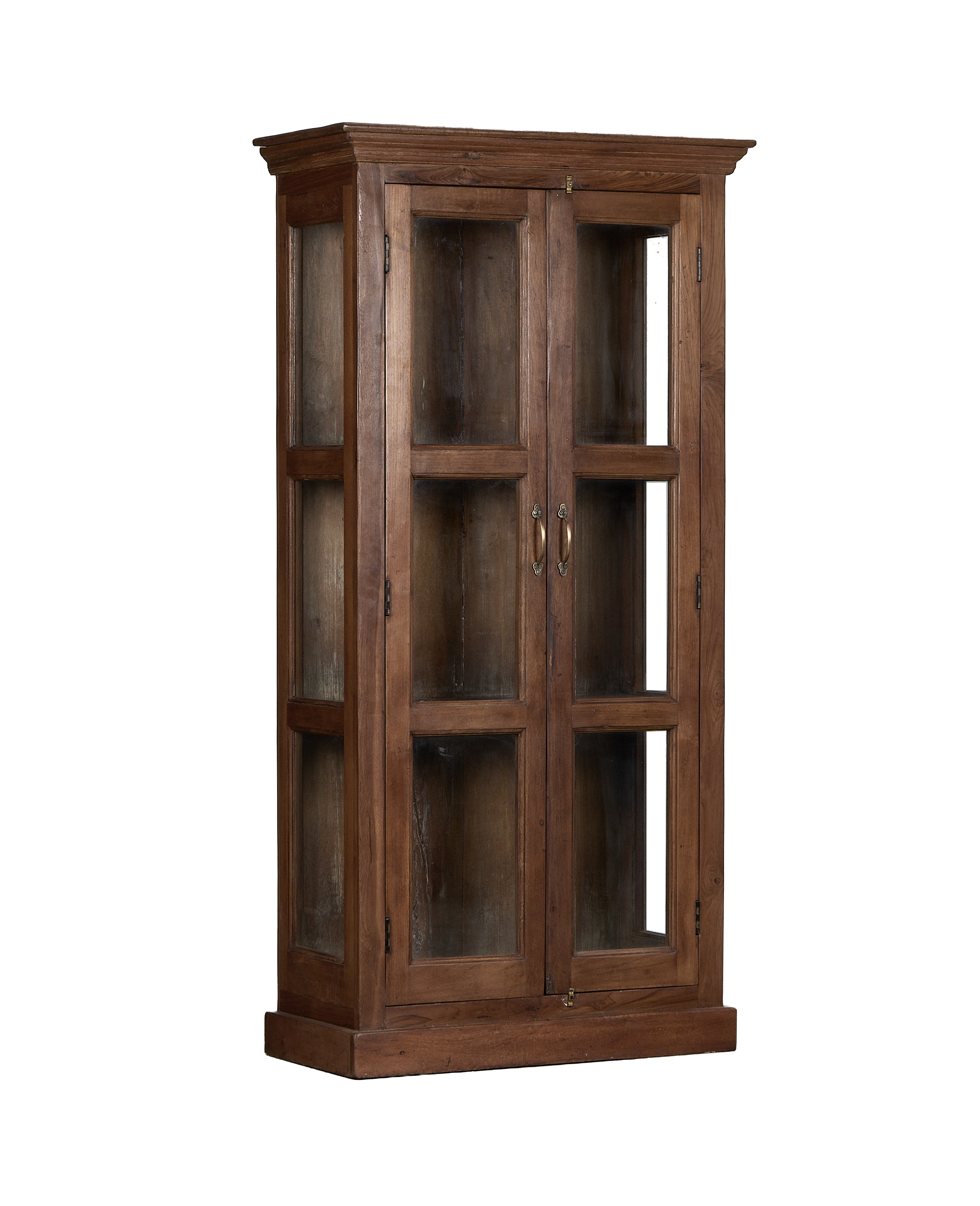 Wood Cabinet - Natural alternate angle