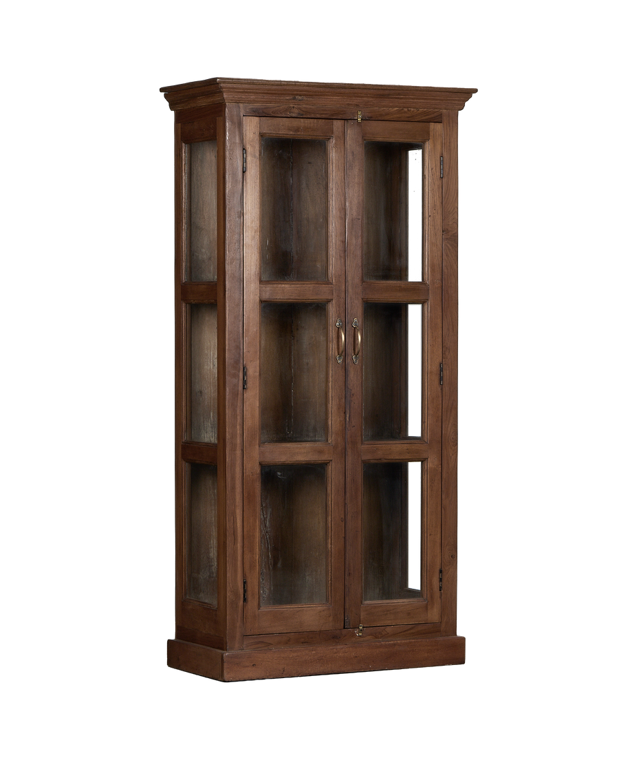 Wood Cabinet - Natural alternate angle