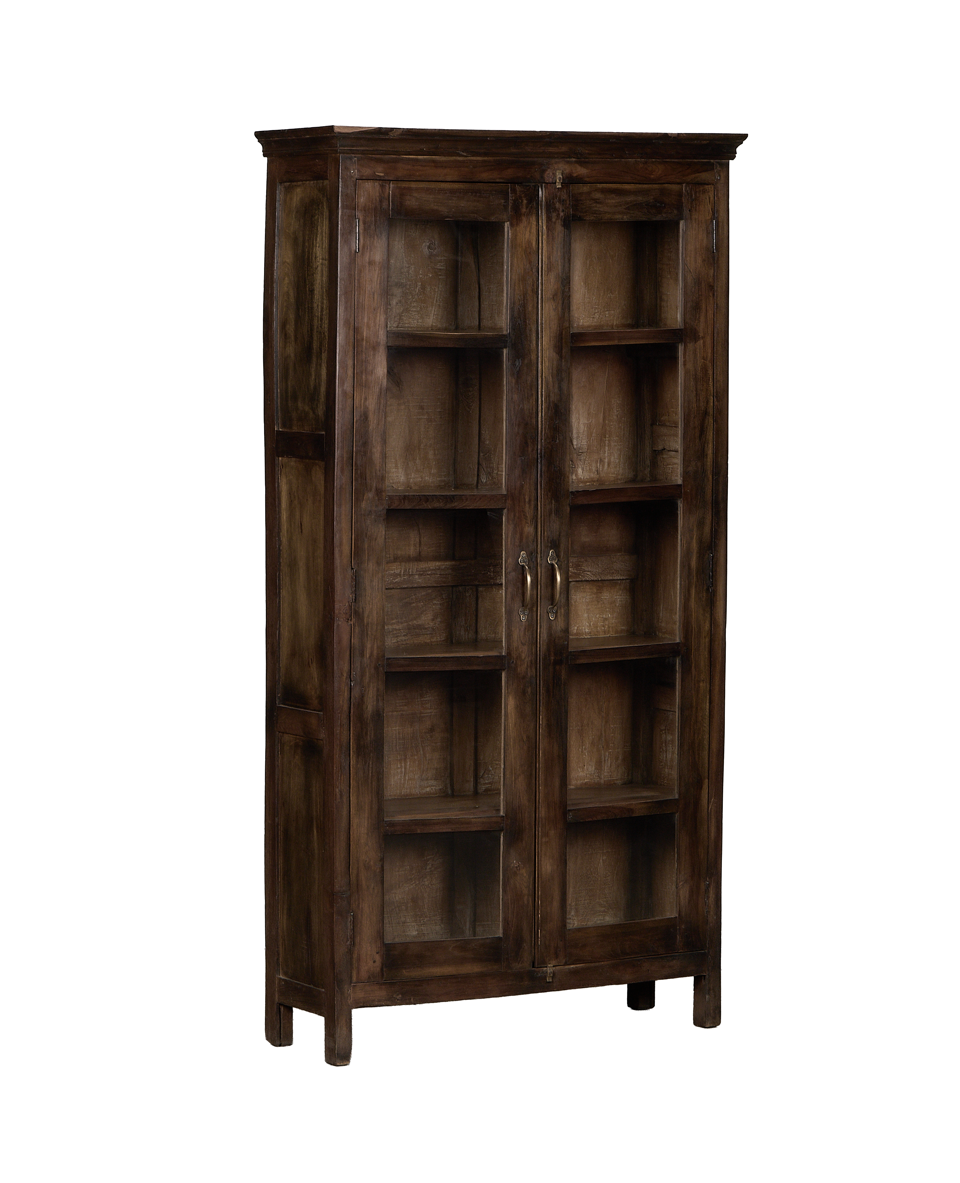Wood Cabinet - Natural alternate angle