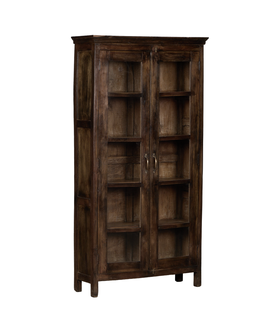 Wood Cabinet - Natural alternate angle