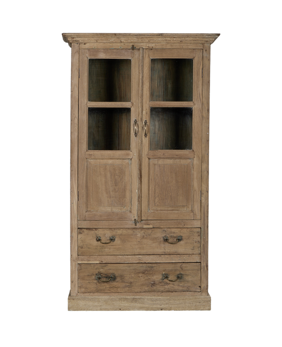 Wood Cabinet - Bleached