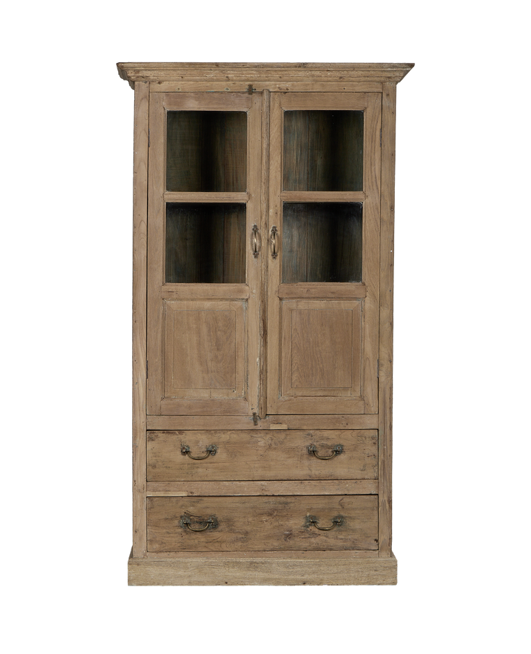 Wood Cabinet - Bleached