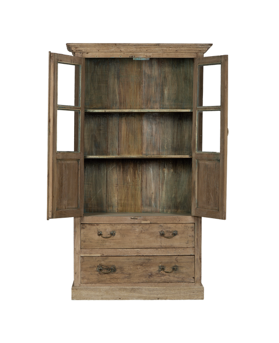 Wood Cabinet - Bleached
