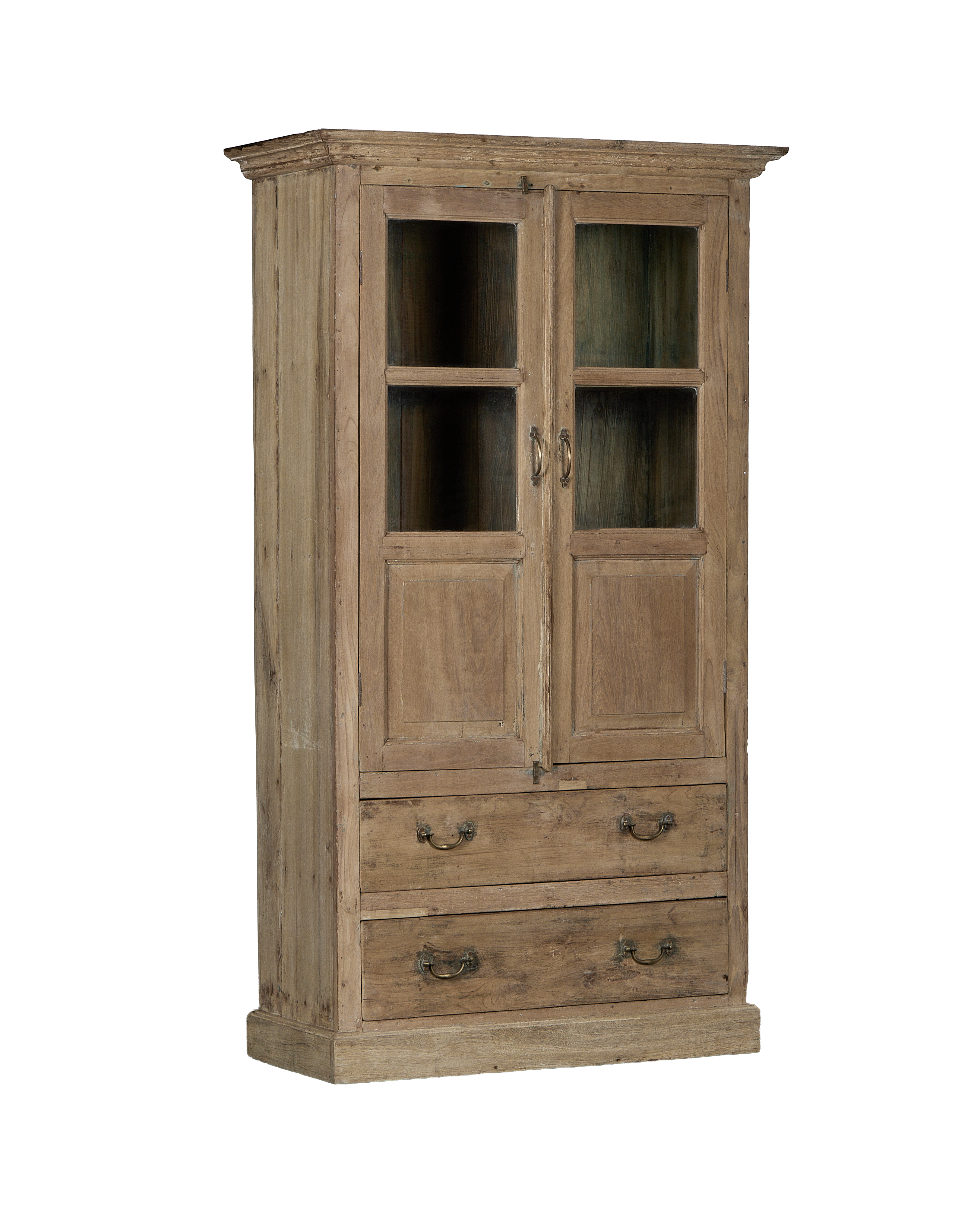 Wood Cabinet - Bleached detail view