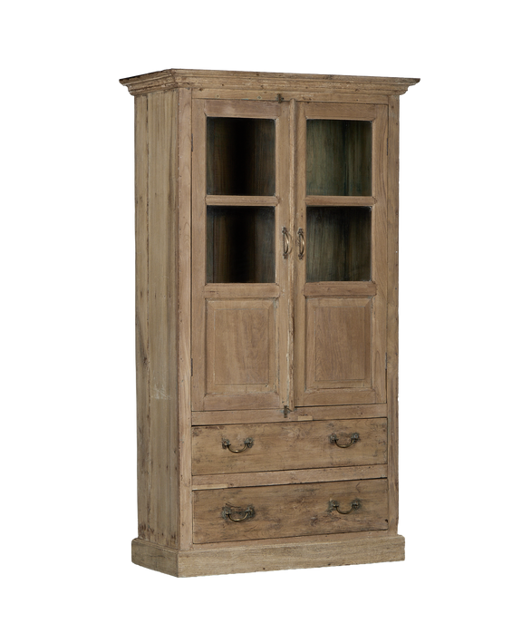 Wood Cabinet - Bleached