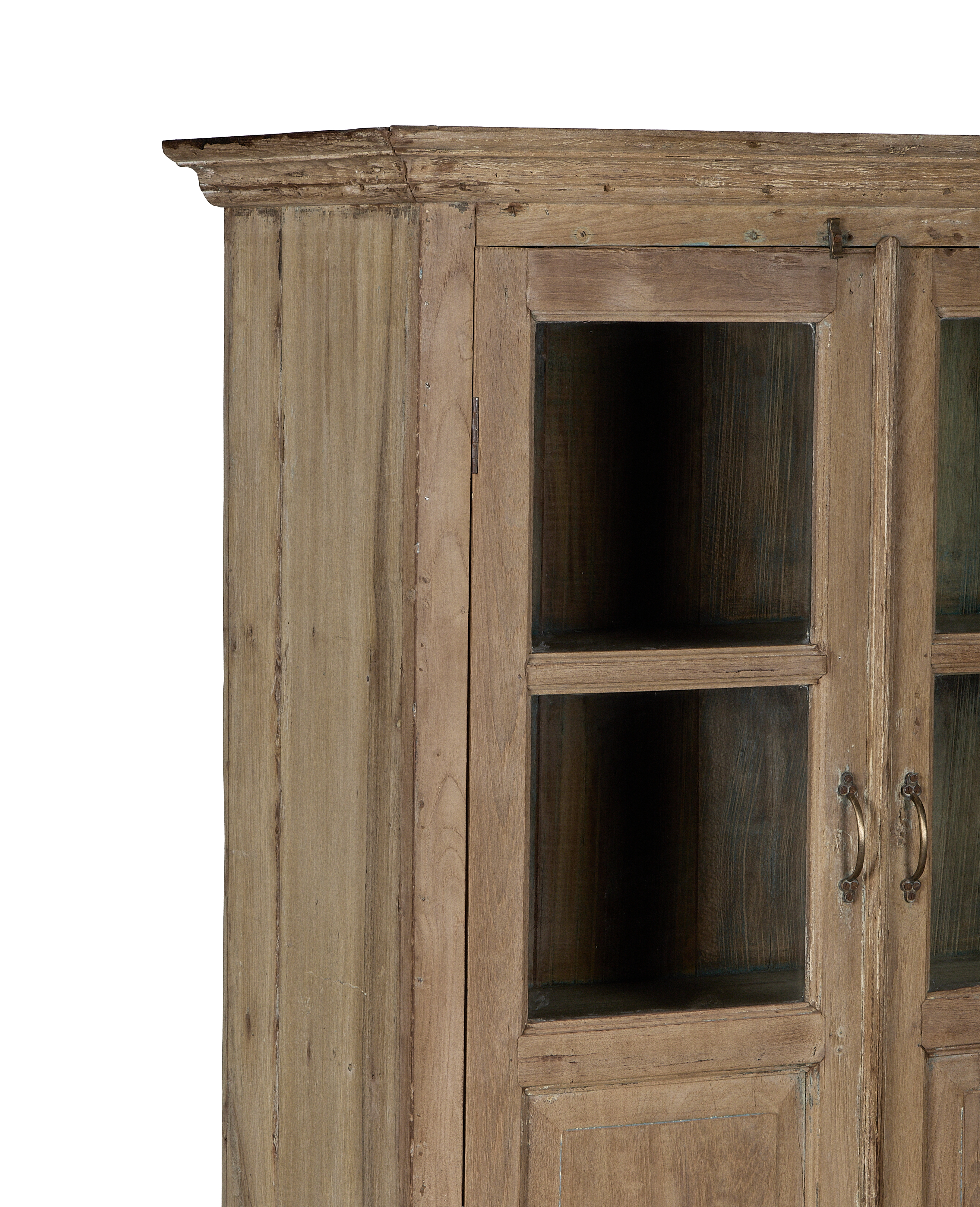 Wood Cabinet - Bleached close-up