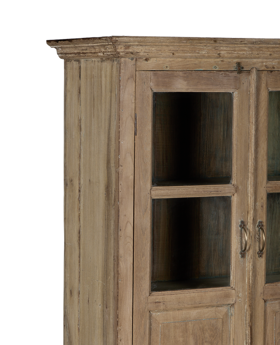 Wood Cabinet - Bleached