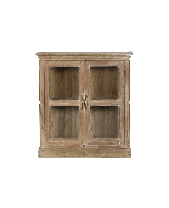 Wood Cabinet - Bleached