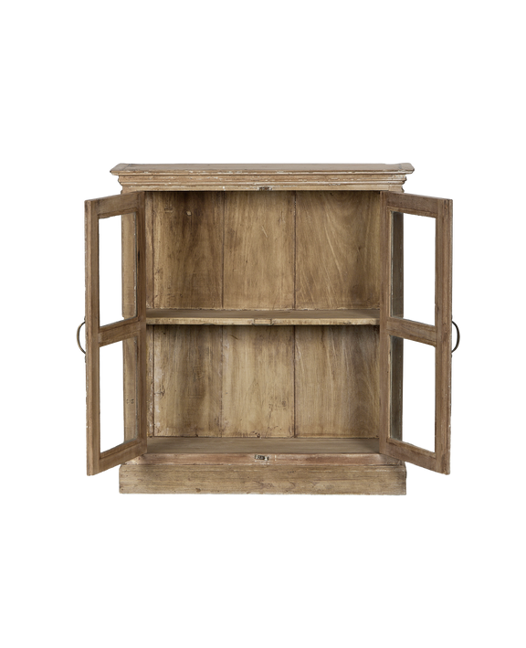 Wood Cabinet - Bleached