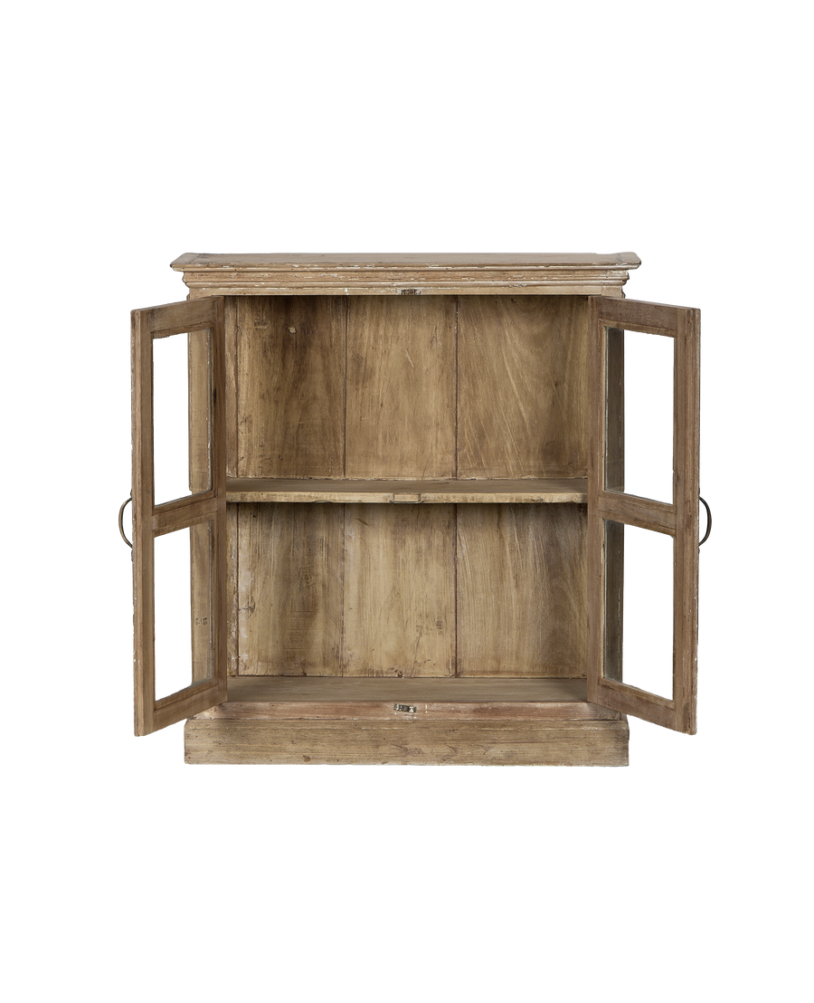 Wood Cabinet - Bleached detail view
