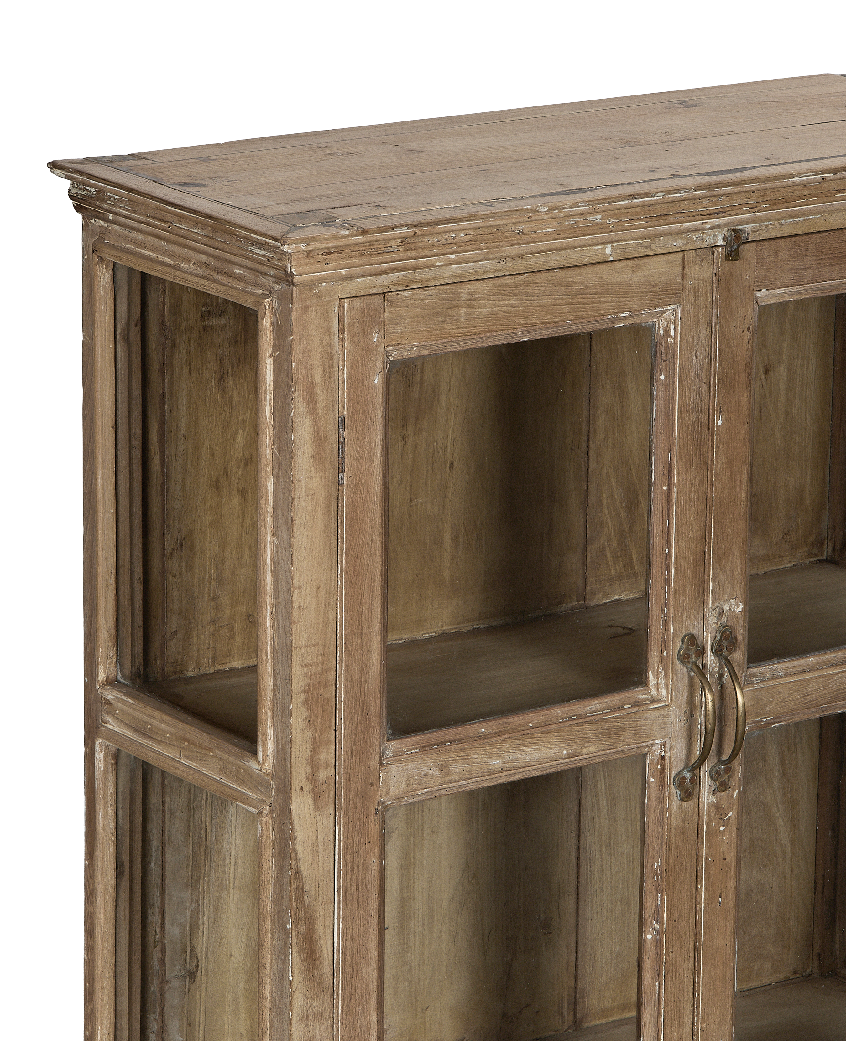 Wood Cabinet - Bleached close-up