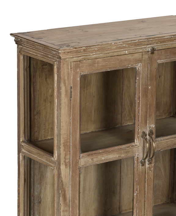 Wood Cabinet - Bleached