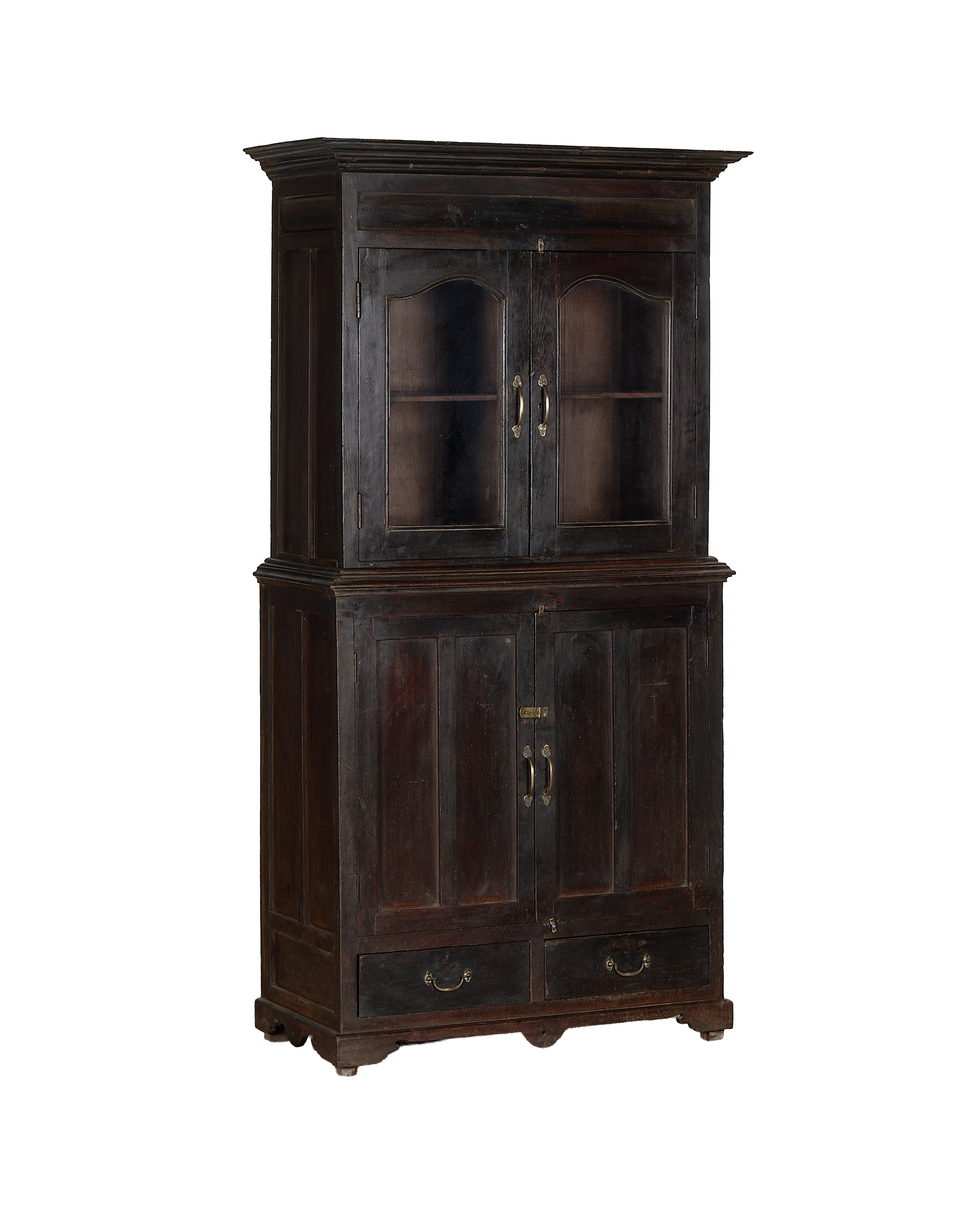 Wood Cabinet - Natural alternate angle